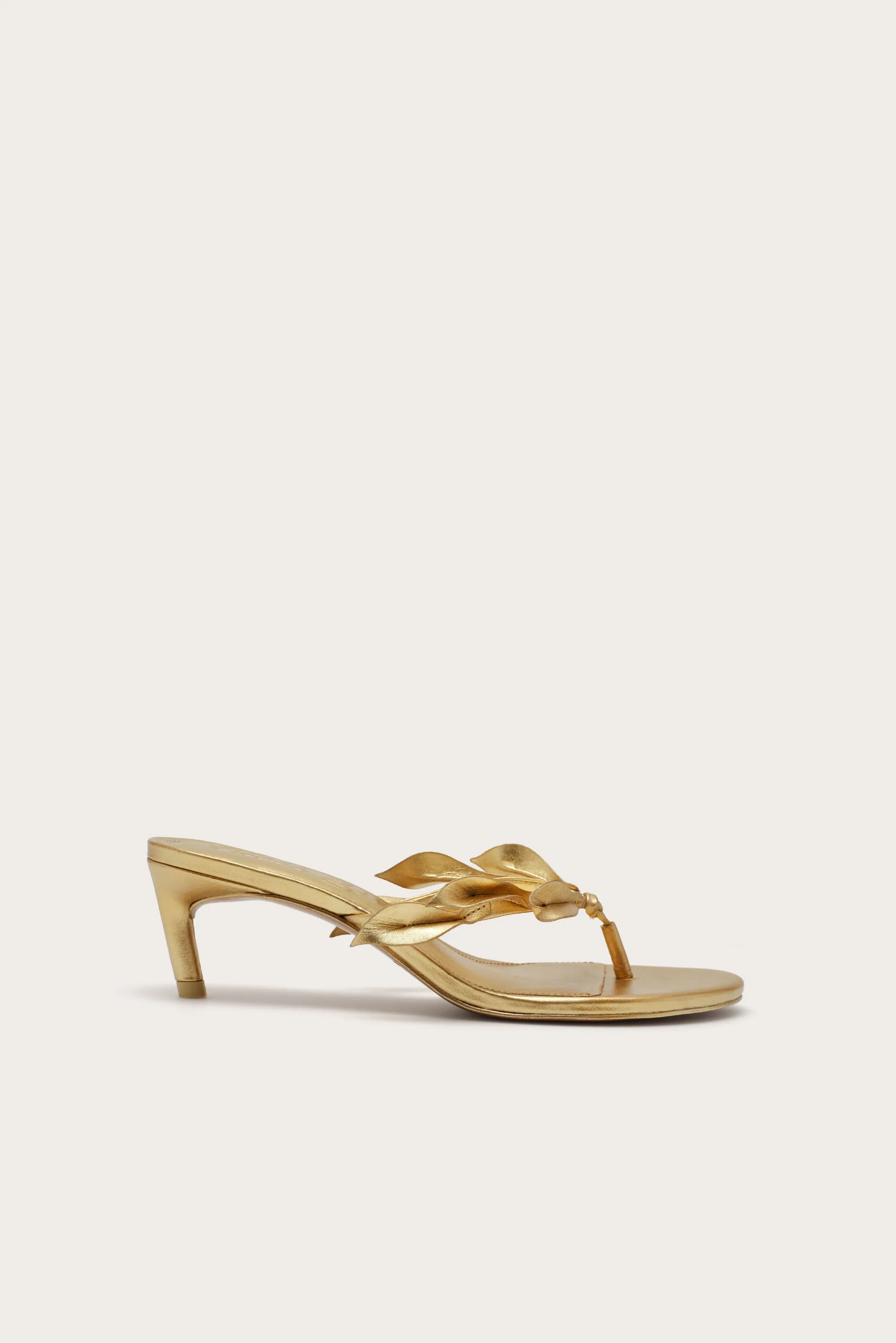 ANDIE SANDAL - BRASS sold by Cult Gaia
