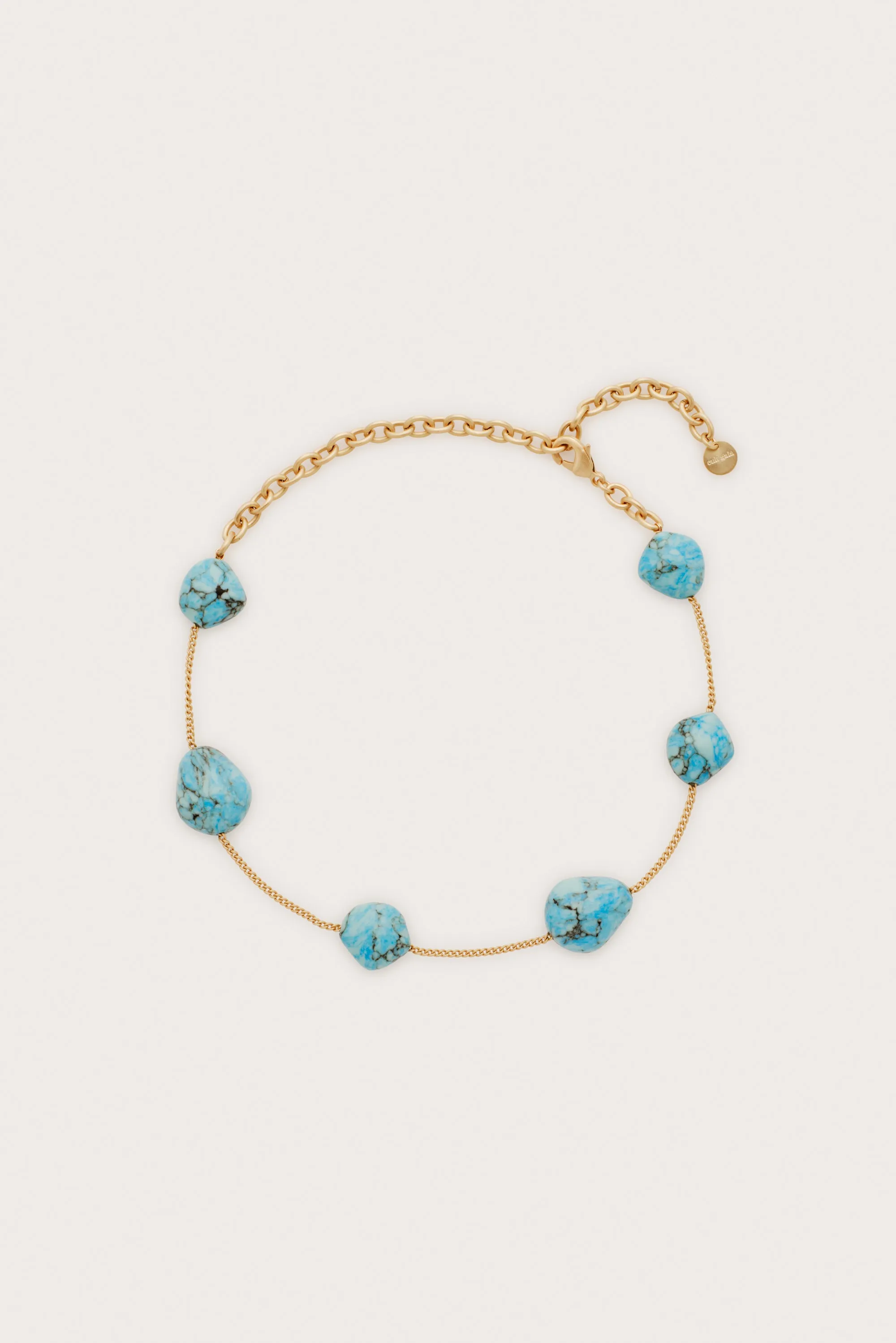 ANDIE CHOKER - IBIZA TURQUOISE sold by Cult Gaia