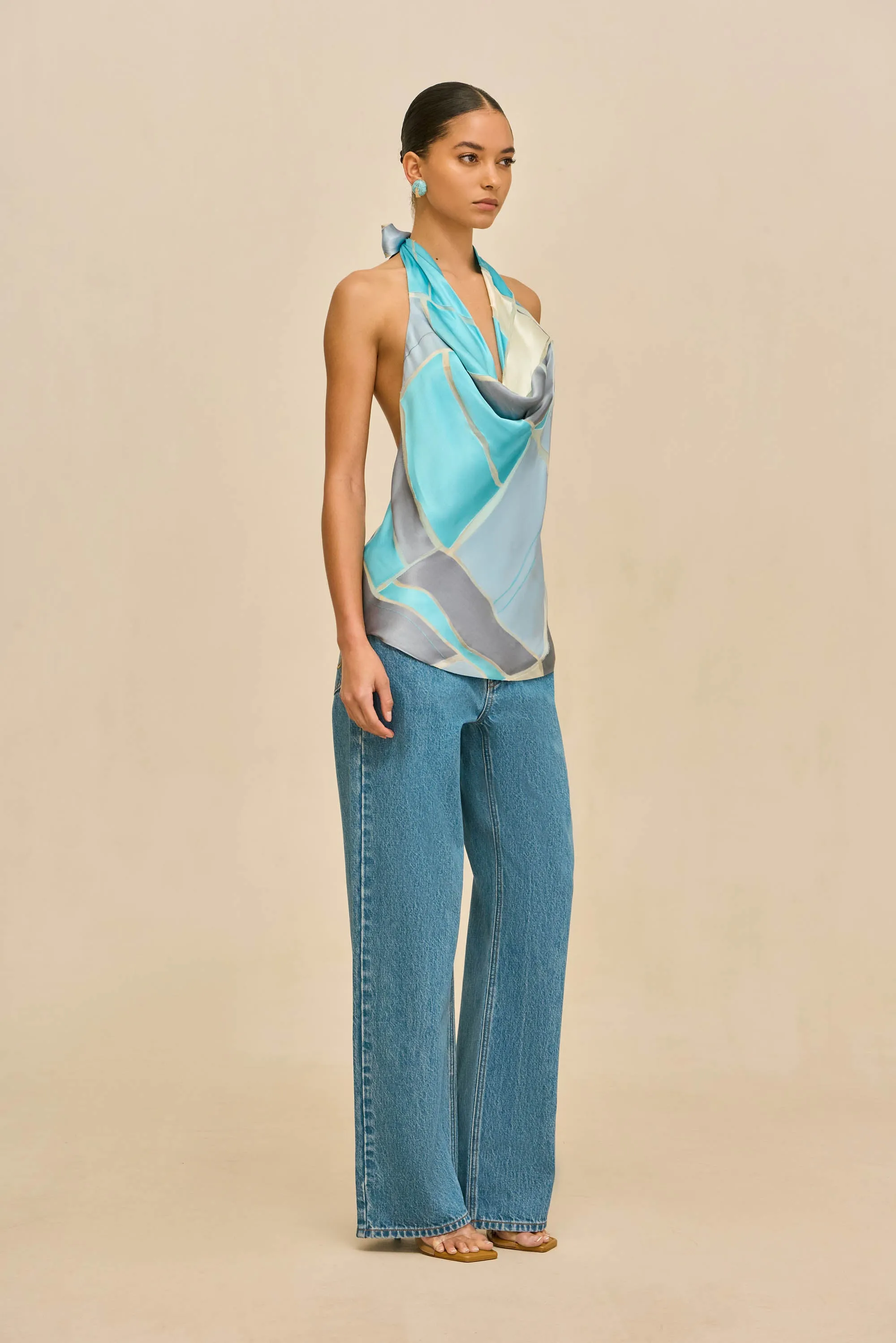 AUGUSTA TOP - COASTAL sold by Cult Gaia product image thumbnail 5