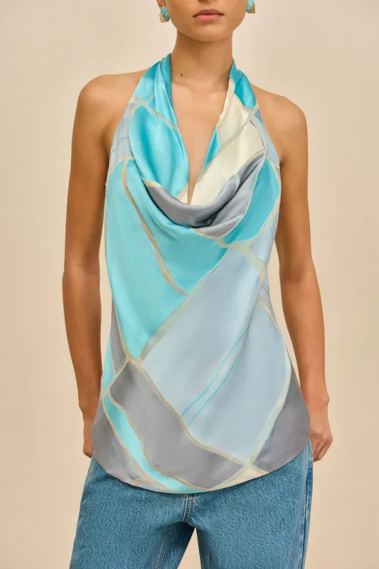 AUGUSTA TOP - COASTAL sold by Cult Gaia