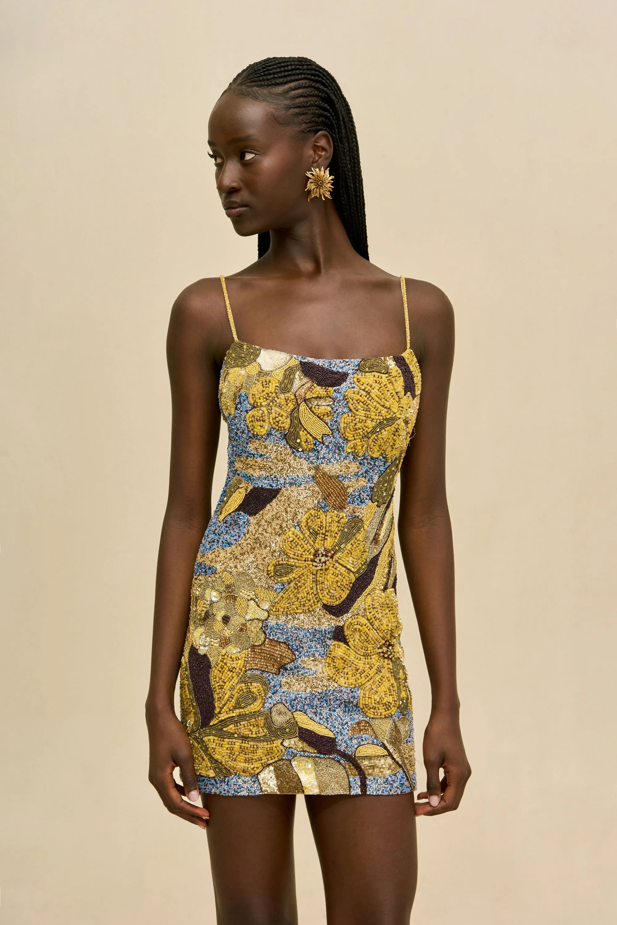 BEBE DRESS - WILD DAHLIA sold by Cult Gaia product image thumbnail 4