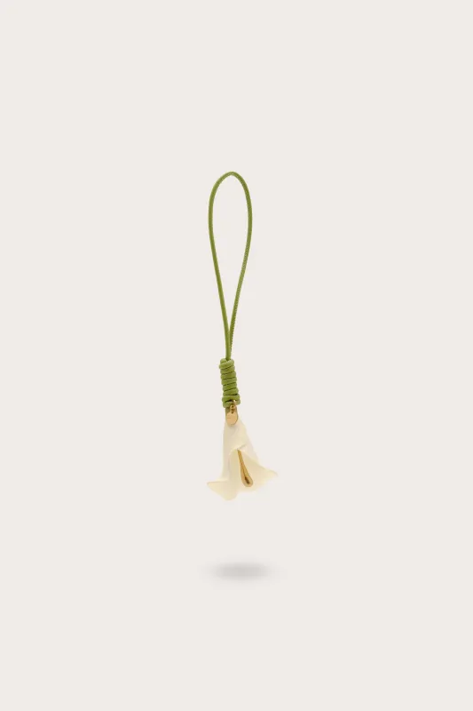 CALLA BAG CHARM - WHITE sold by Cult Gaia