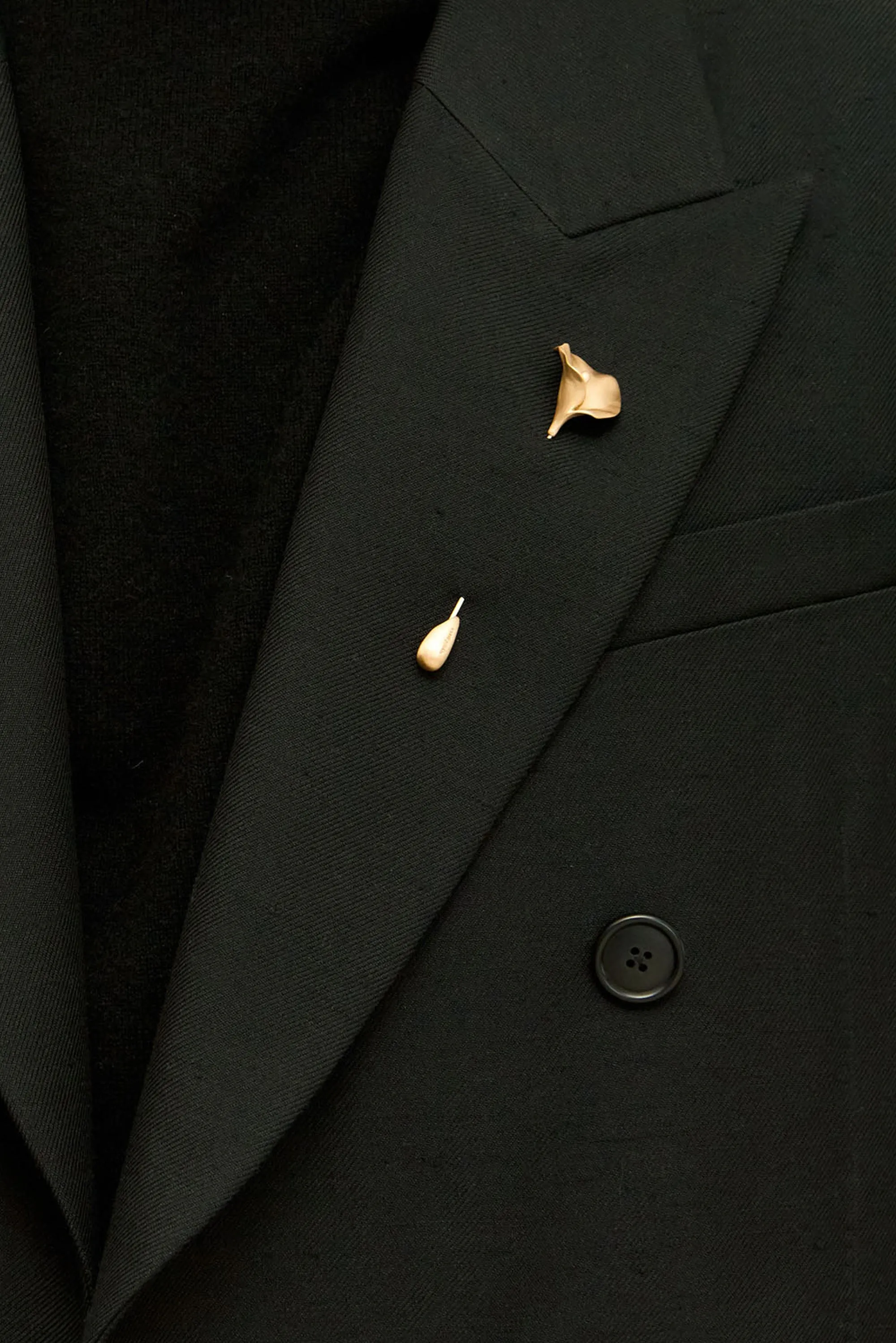 CALLA PIN - BRUSHED BRASS sold by Cult Gaia product image thumbnail 2