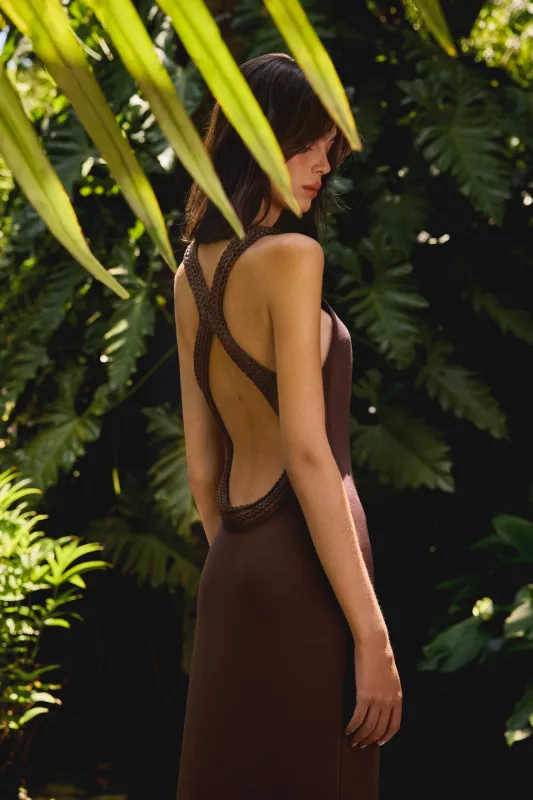 CASSIDY KNIT GOWN - LUWAK made by Cult Gaia