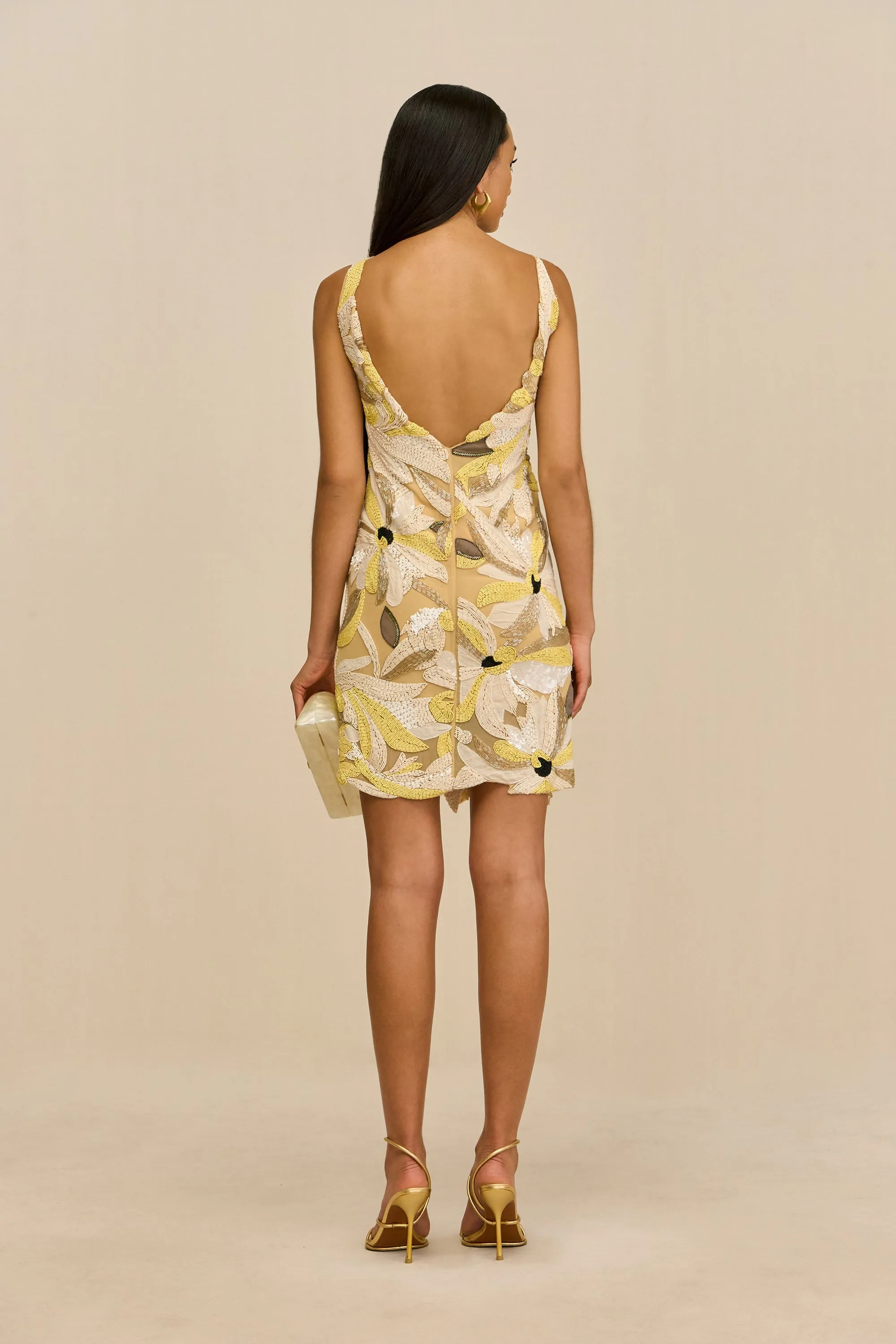 CHRISTEN DRESS - WILD DAHLIA sold by Cult Gaia product image thumbnail 5