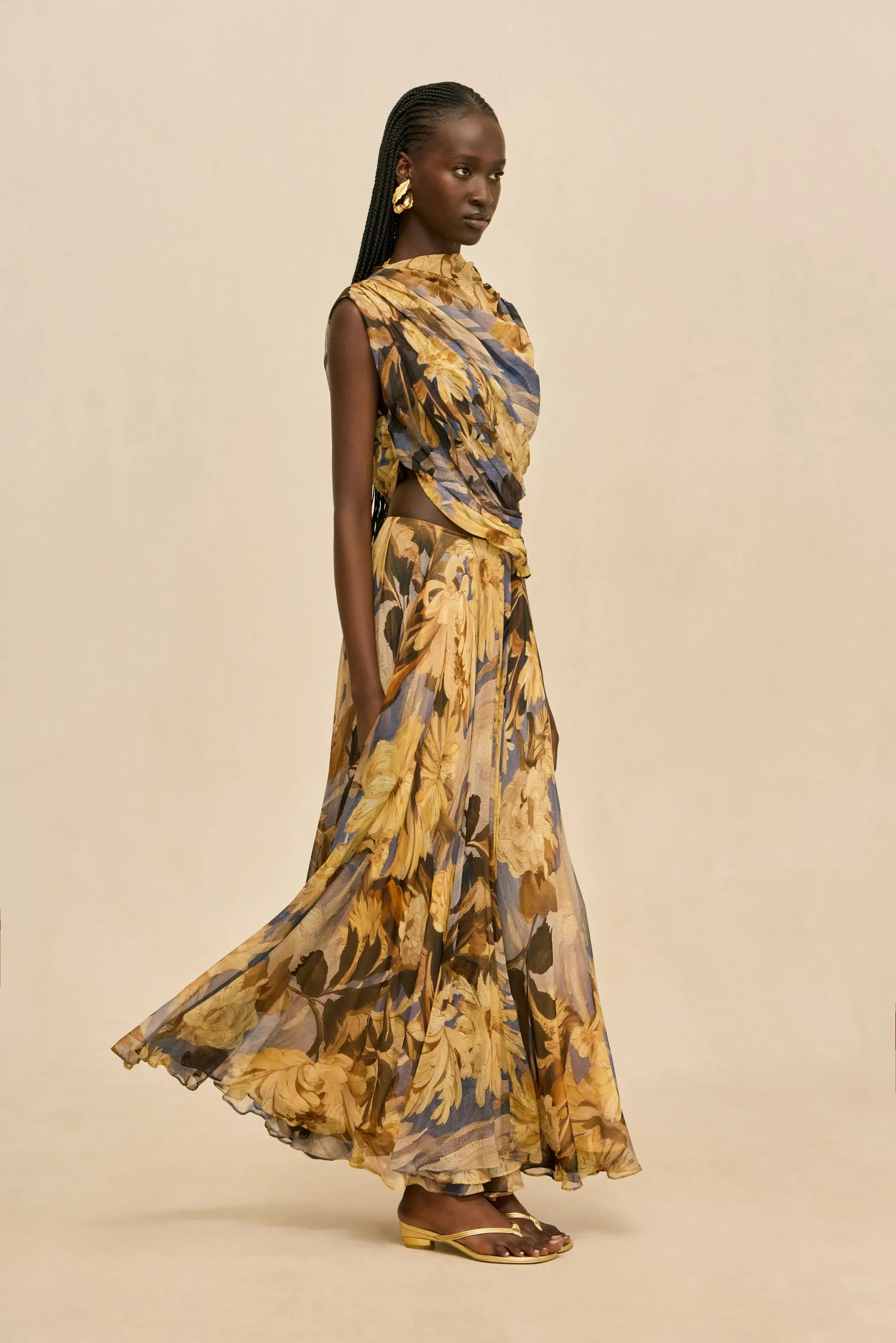 COSMEA SKIRT - WILD DAHLIA sold by Cult Gaia product image thumbnail 5