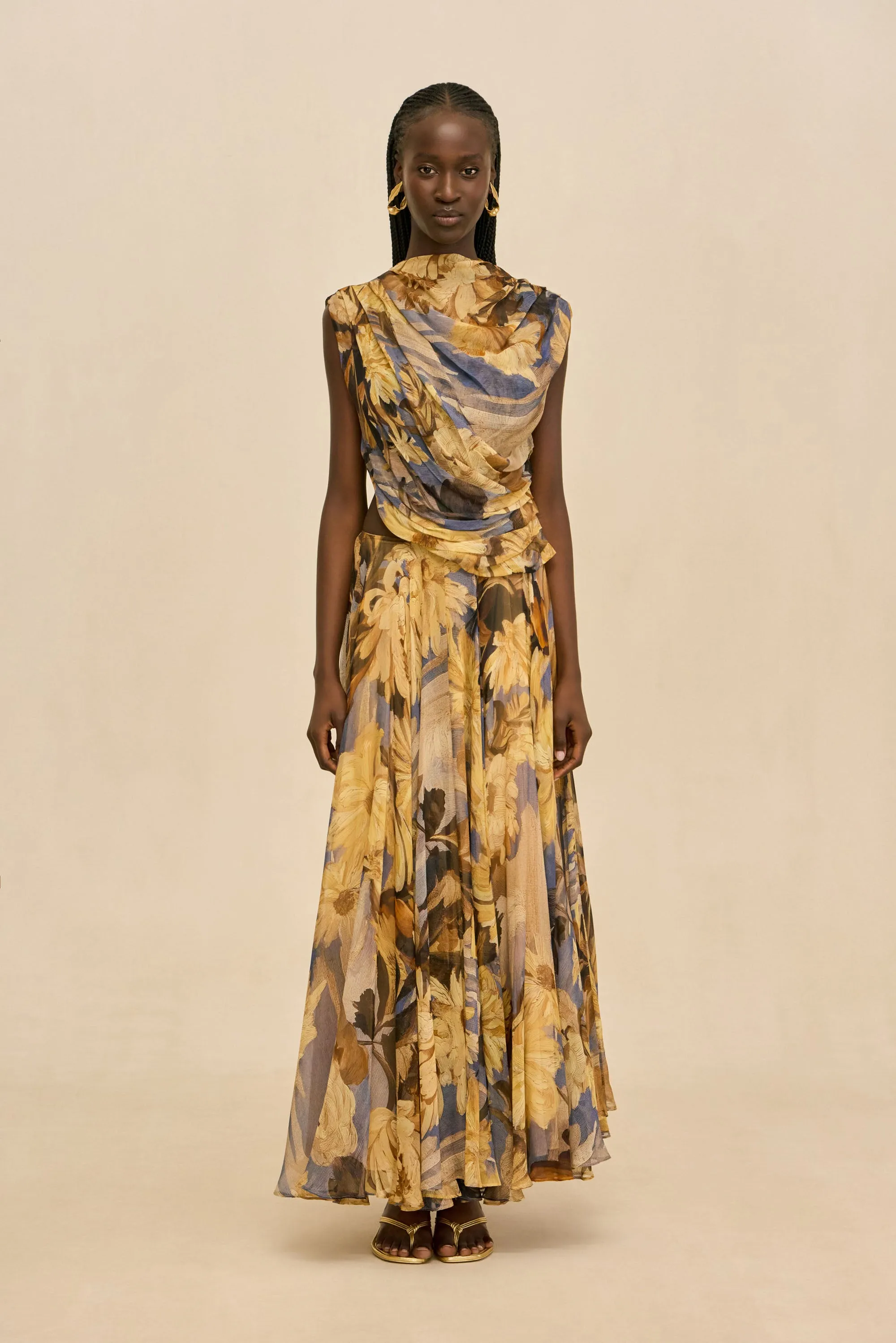 COSMEA SKIRT - WILD DAHLIA sold by Cult Gaia product image thumbnail 4