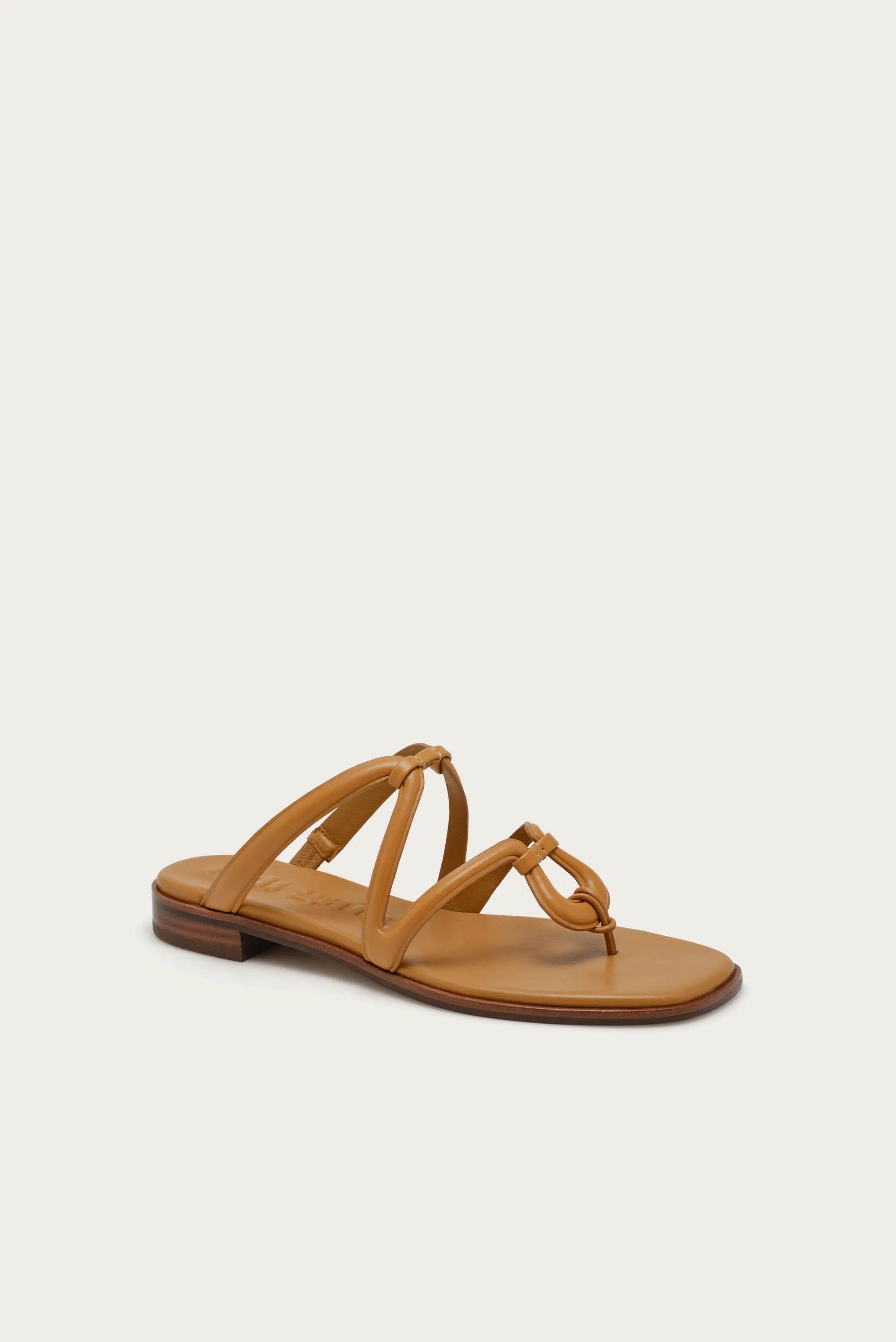 ESTEE SANDAL - TOASTED CARAMEL sold by Cult Gaia product image thumbnail 3