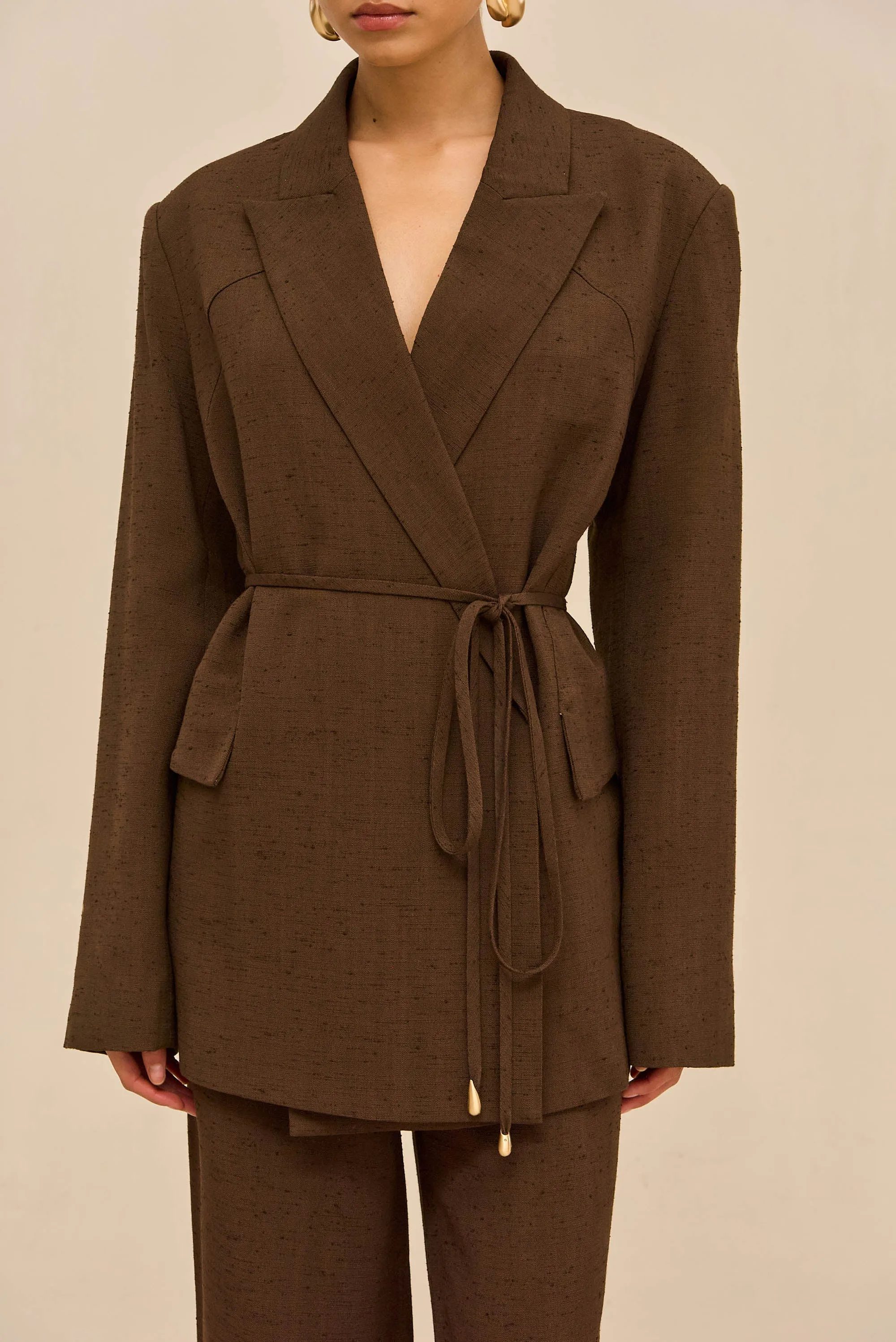 FARIM BLAZER - LUWAK sold by Cult Gaia product image thumbnail 3