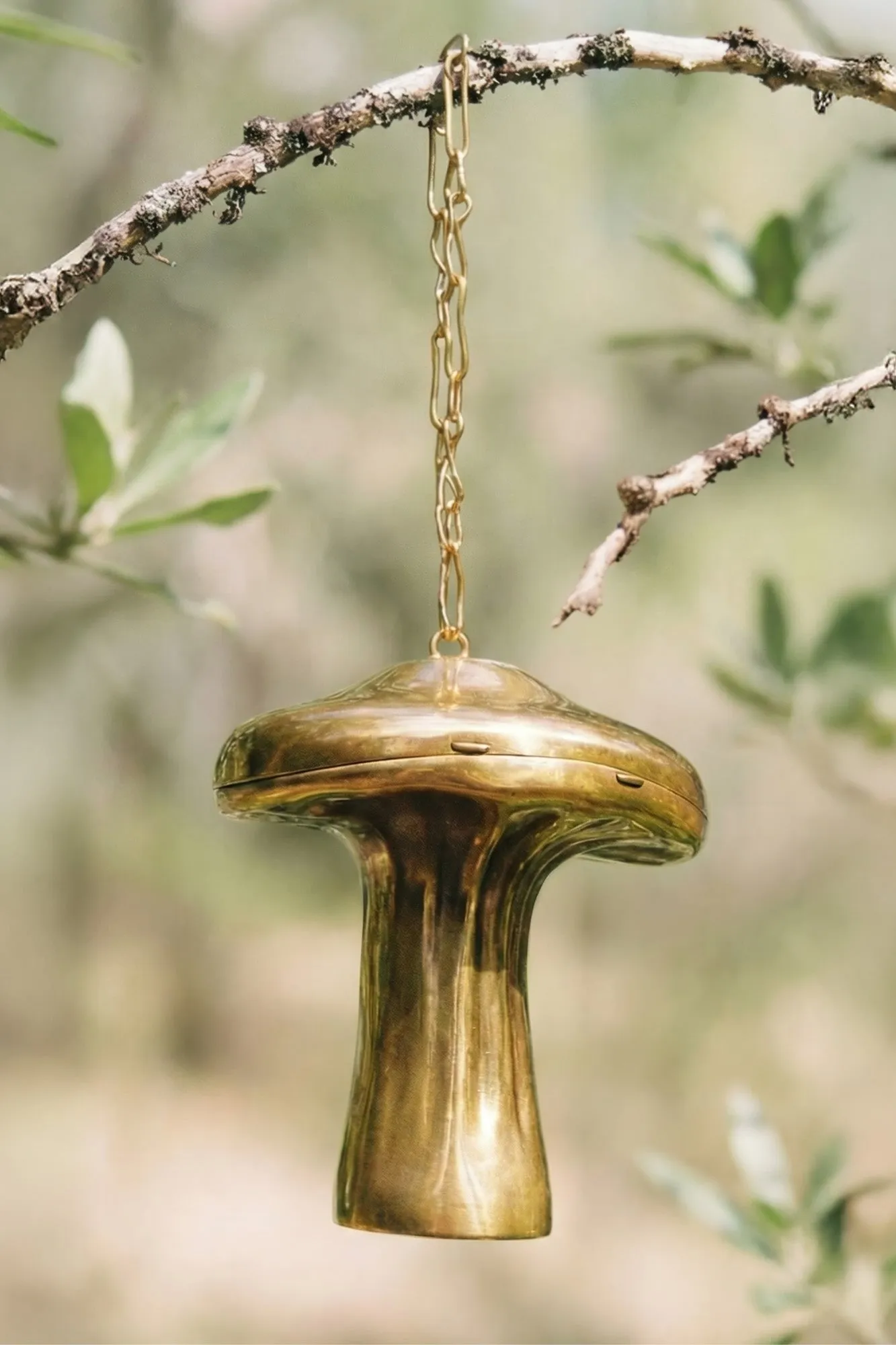 FUNGO CLUTCH - BRUSHED BRASS sold by Cult Gaia product image thumbnail 2