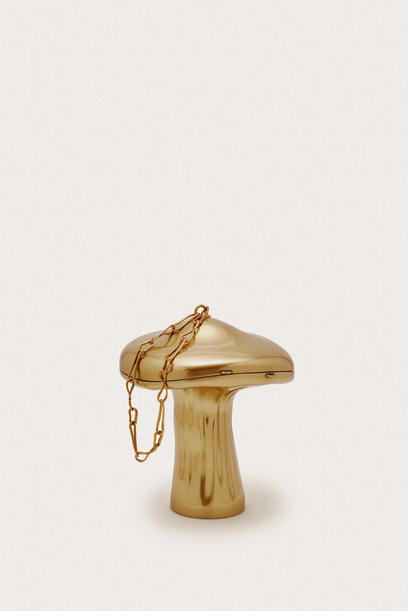 FUNGO CLUTCH - BRUSHED BRASS sold by Cult Gaia product image thumbnail 5