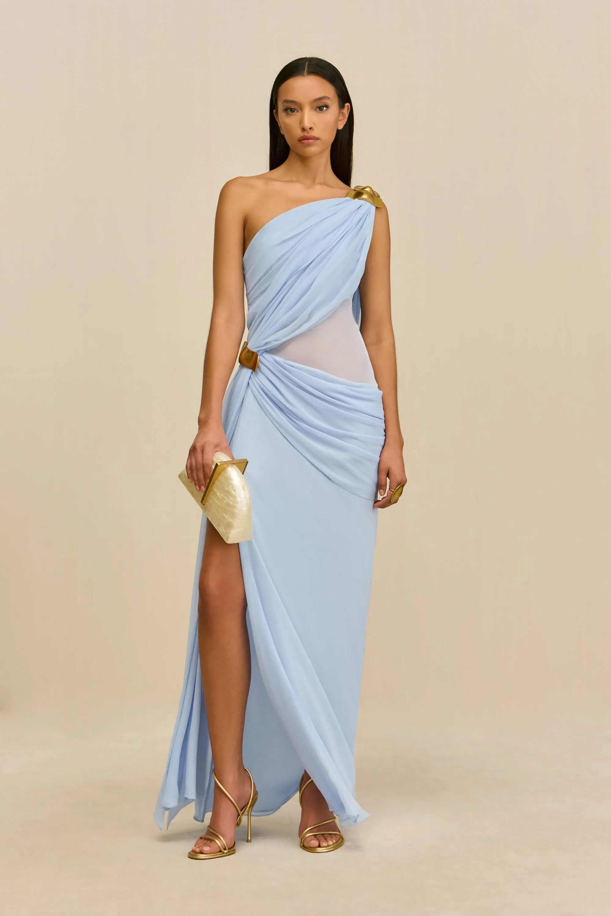GENISTA GOWN - COASTAL sold by Cult Gaia product image thumbnail 4