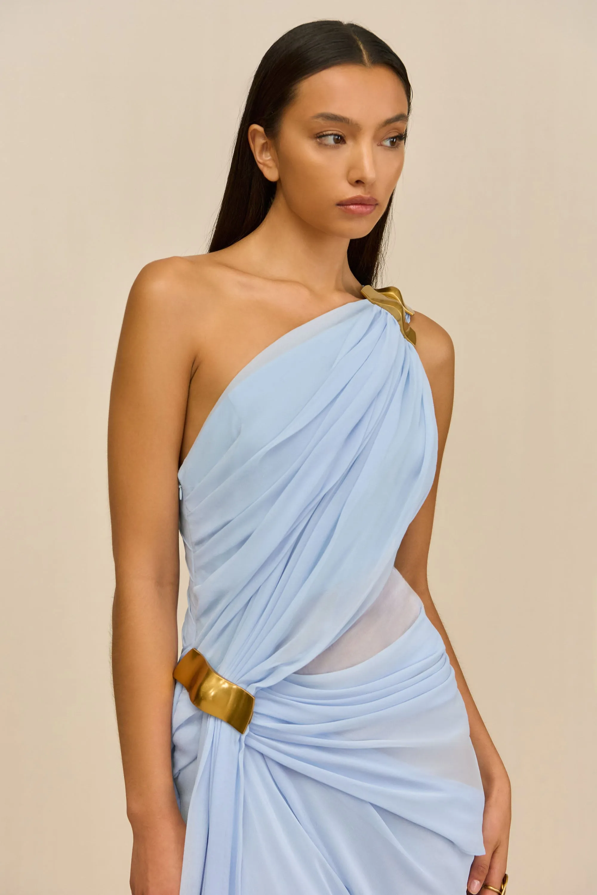 GENISTA GOWN - COASTAL sold by Cult Gaia product image thumbnail 3