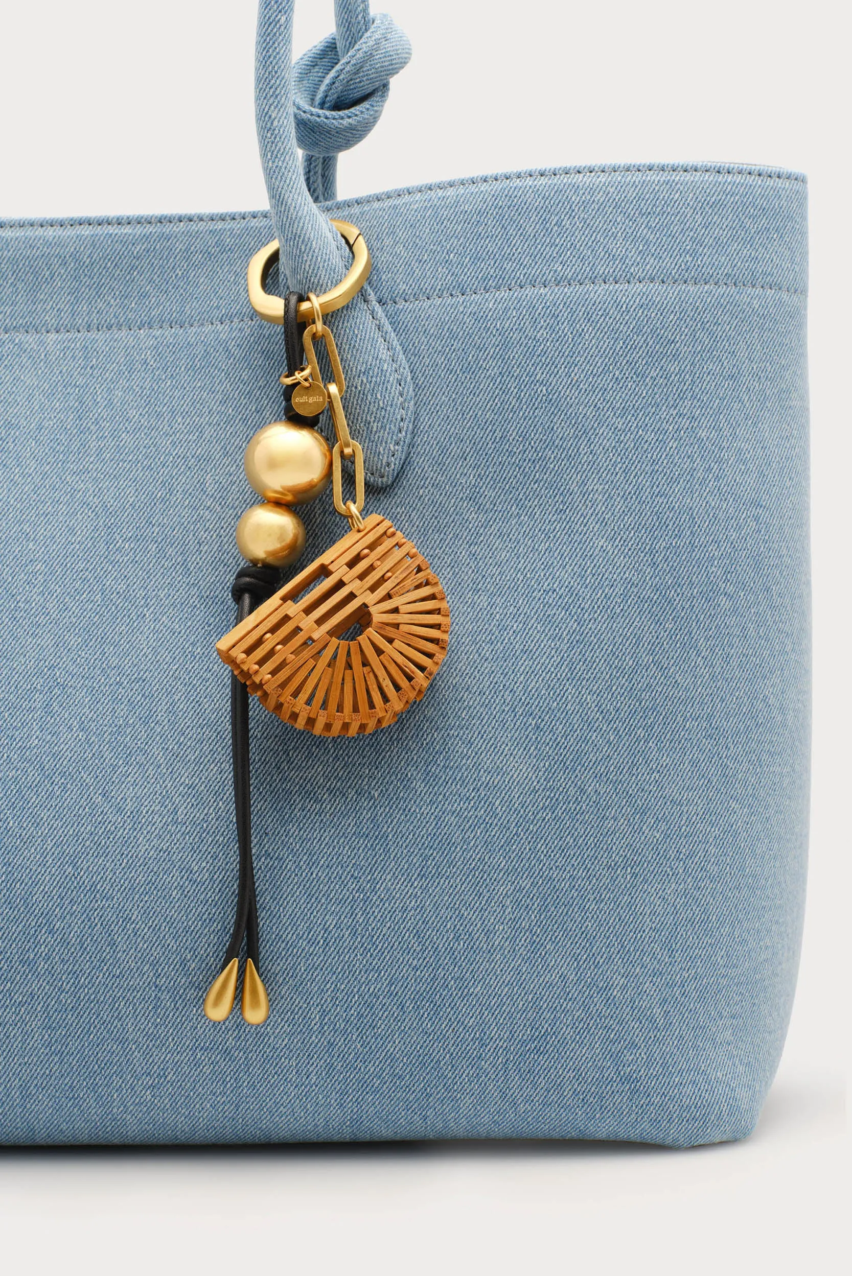 GAIA'S BAG CHARM - BLACK sold by Cult Gaia product image thumbnail 2