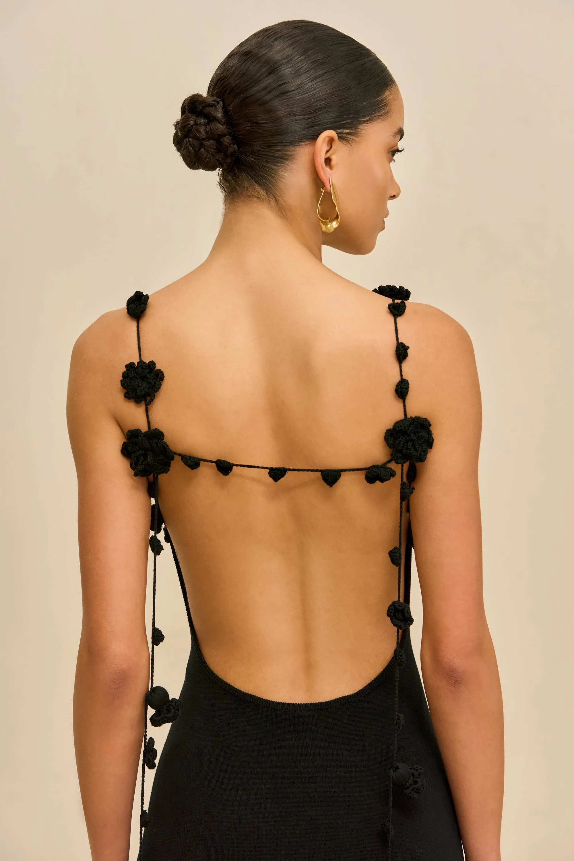 GIULIANA KNIT DRESS - BLACK sold by Cult Gaia product image thumbnail 2