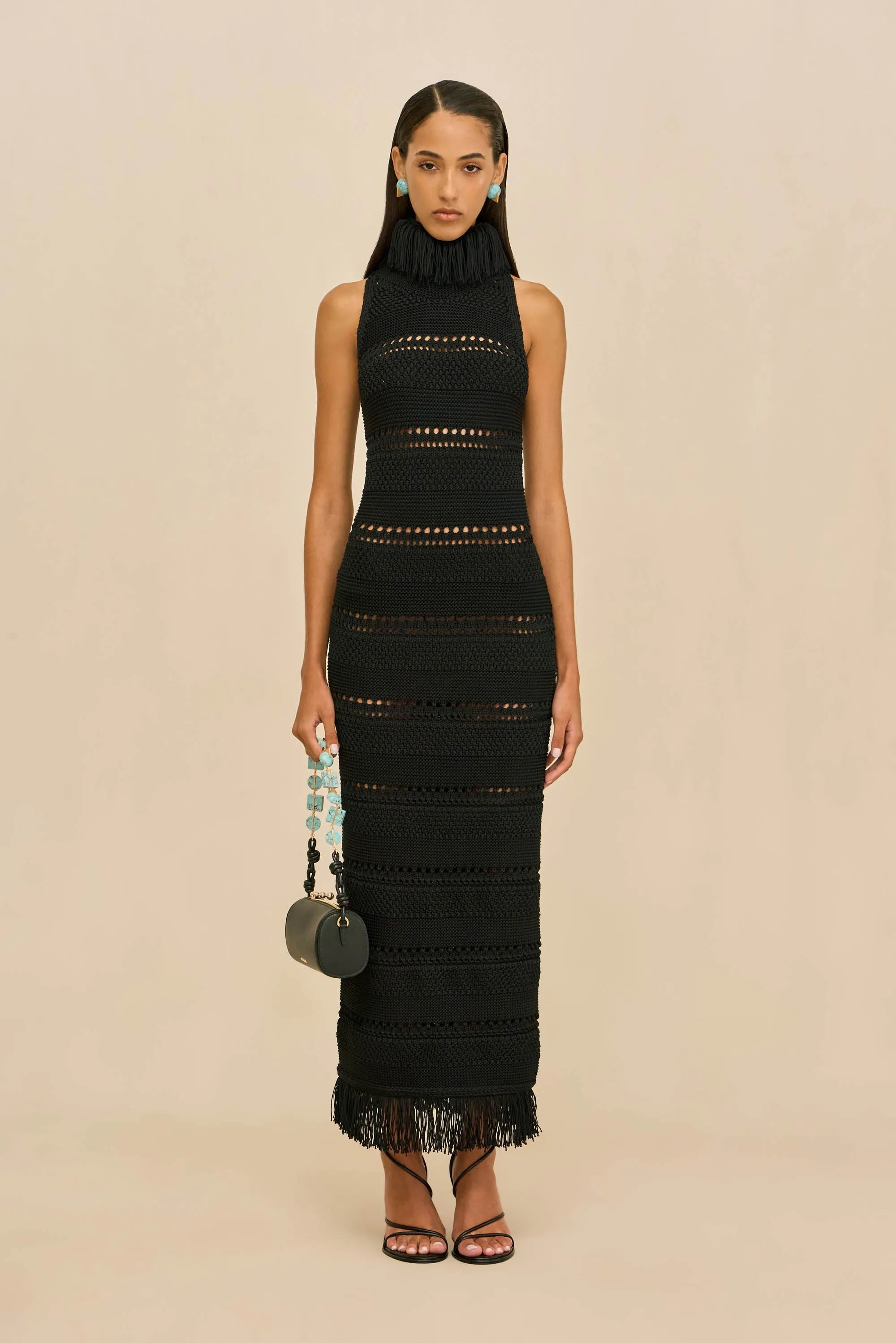 KADIMAH KNIT DRESS - BLACK sold by Cult Gaia product image thumbnail 2