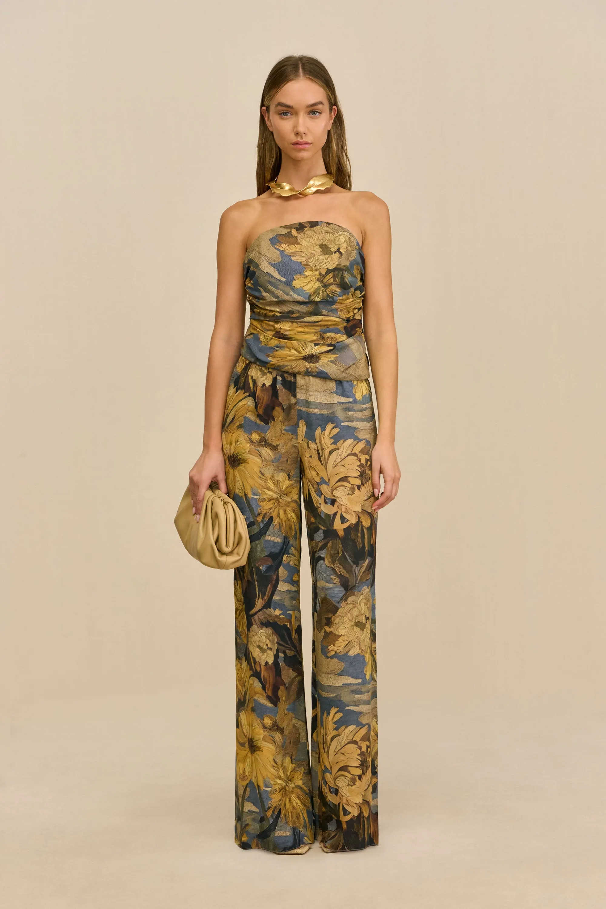 KRISHA TOP - WILD DAHLIA sold by Cult Gaia product image thumbnail 2