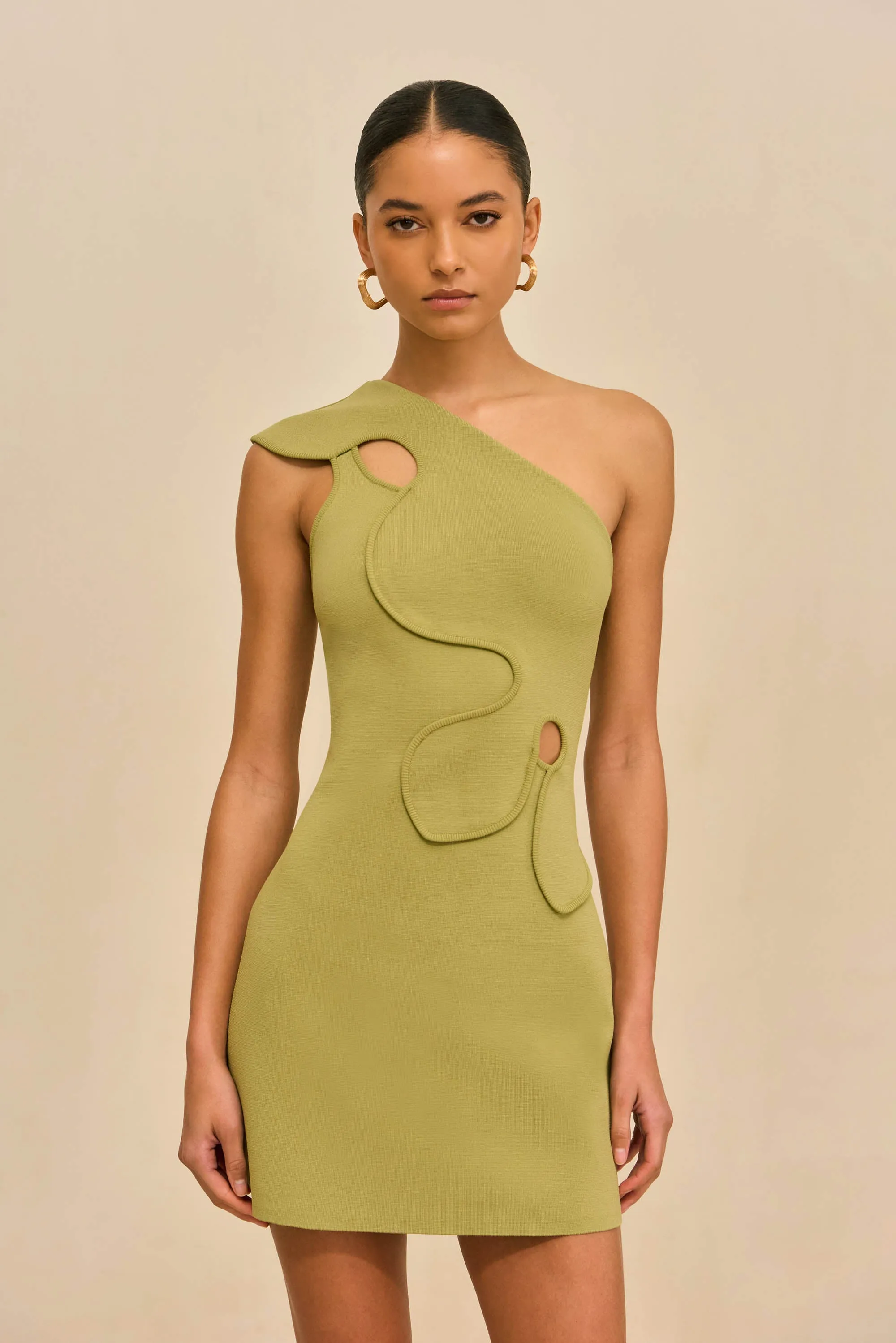 LABELLA KNIT DRESS - PASTURE sold by Cult Gaia