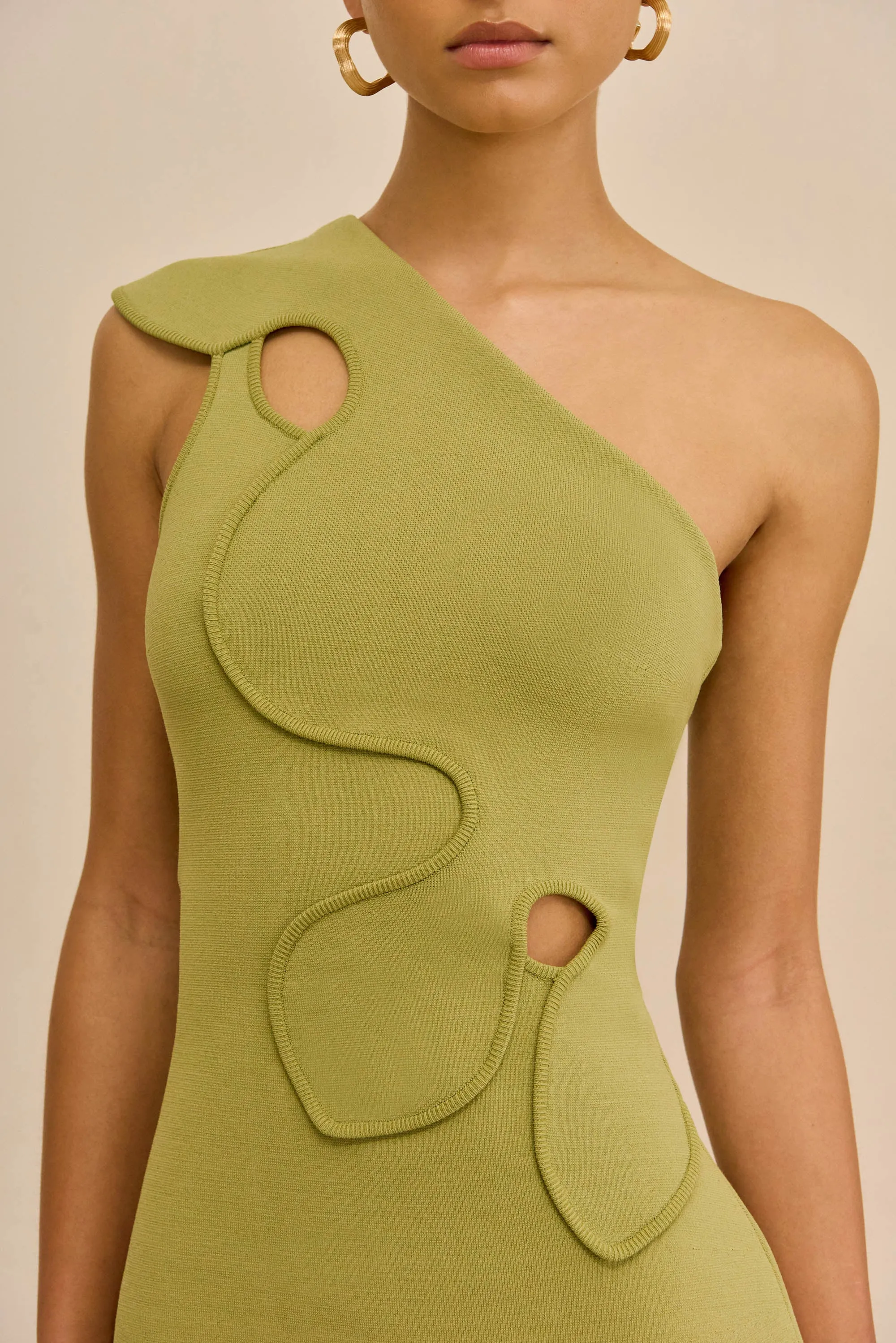 LABELLA KNIT DRESS - PASTURE sold by Cult Gaia product image thumbnail 2