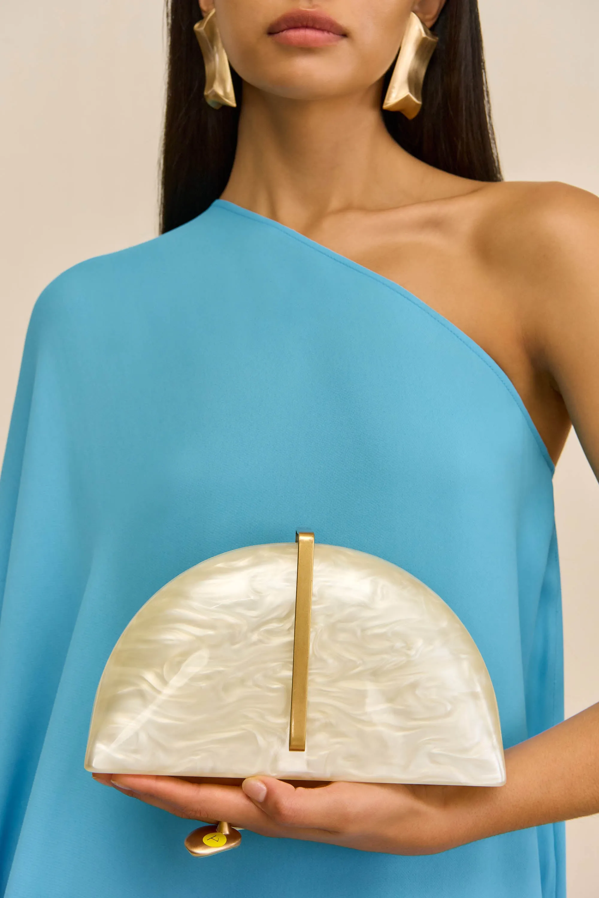 LAGUNA CLUTCH - IVORY sold by Cult Gaia product image thumbnail 4