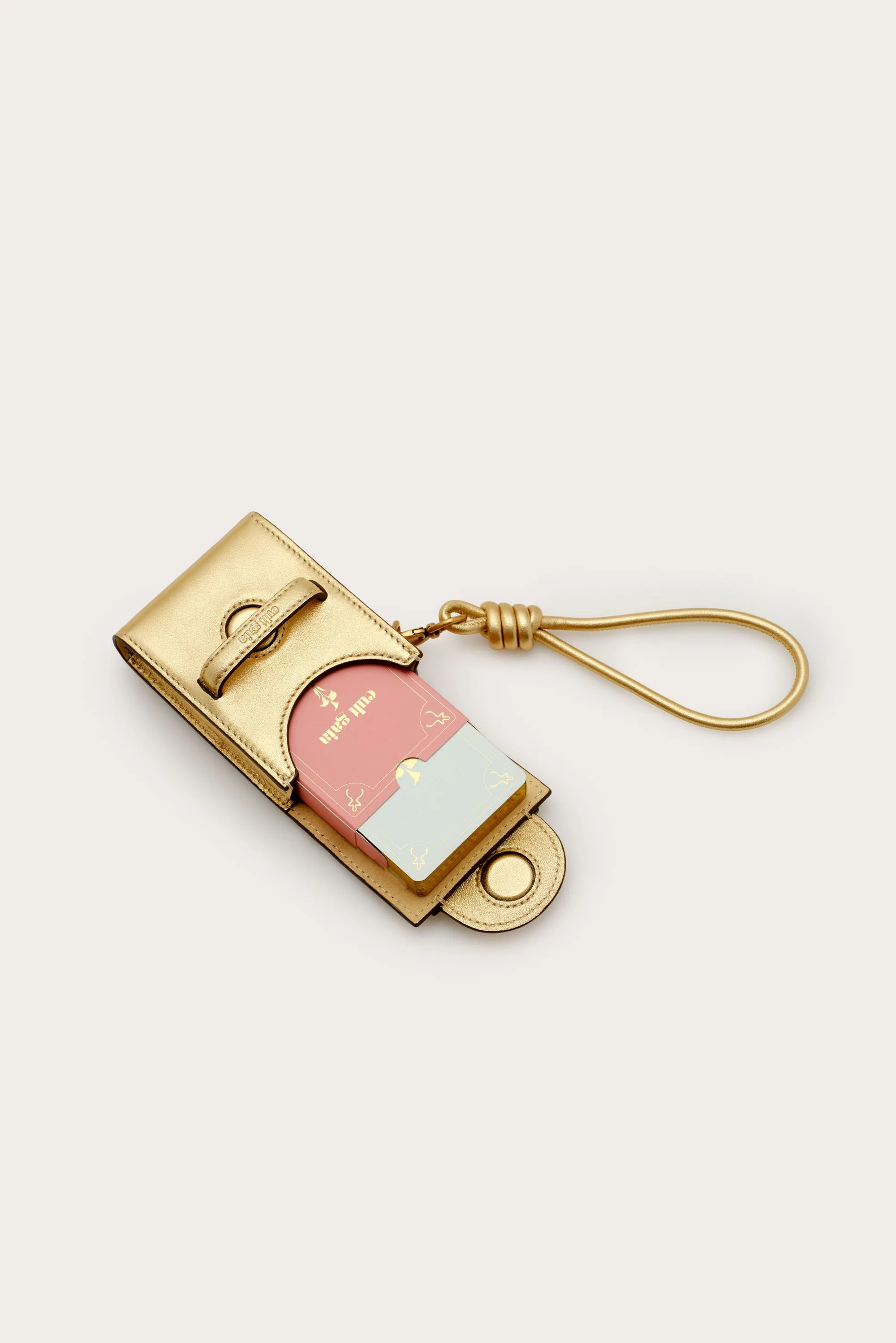 LEO CARD CASE - BRASS sold by Cult Gaia product image thumbnail 2