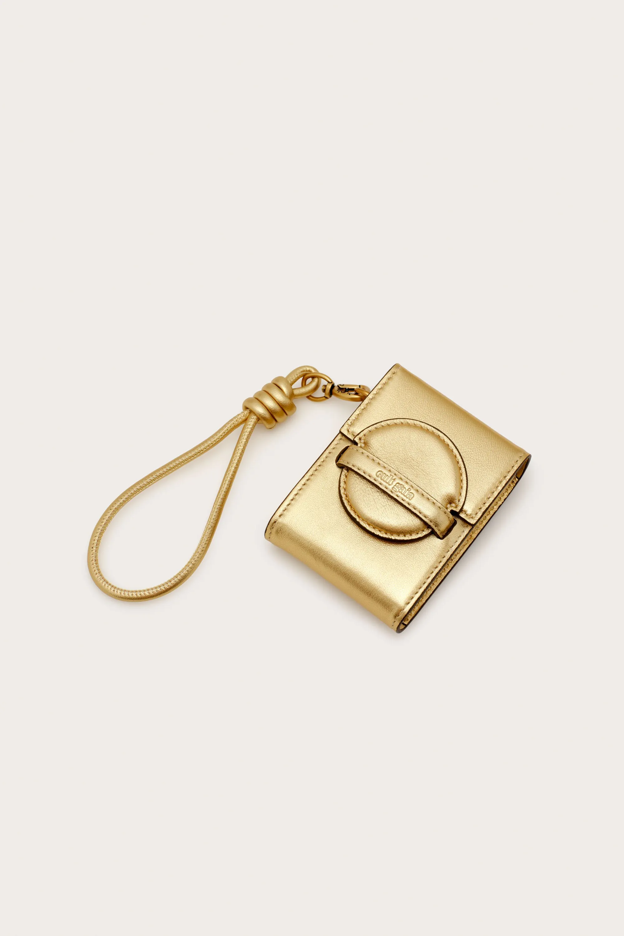 LEO CARD CASE - BRASS sold by Cult Gaia product image thumbnail 3