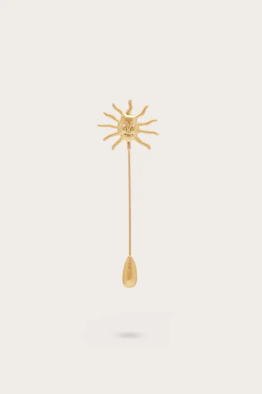 LEO PIN - BRUSHED BRASS sold by Cult Gaia