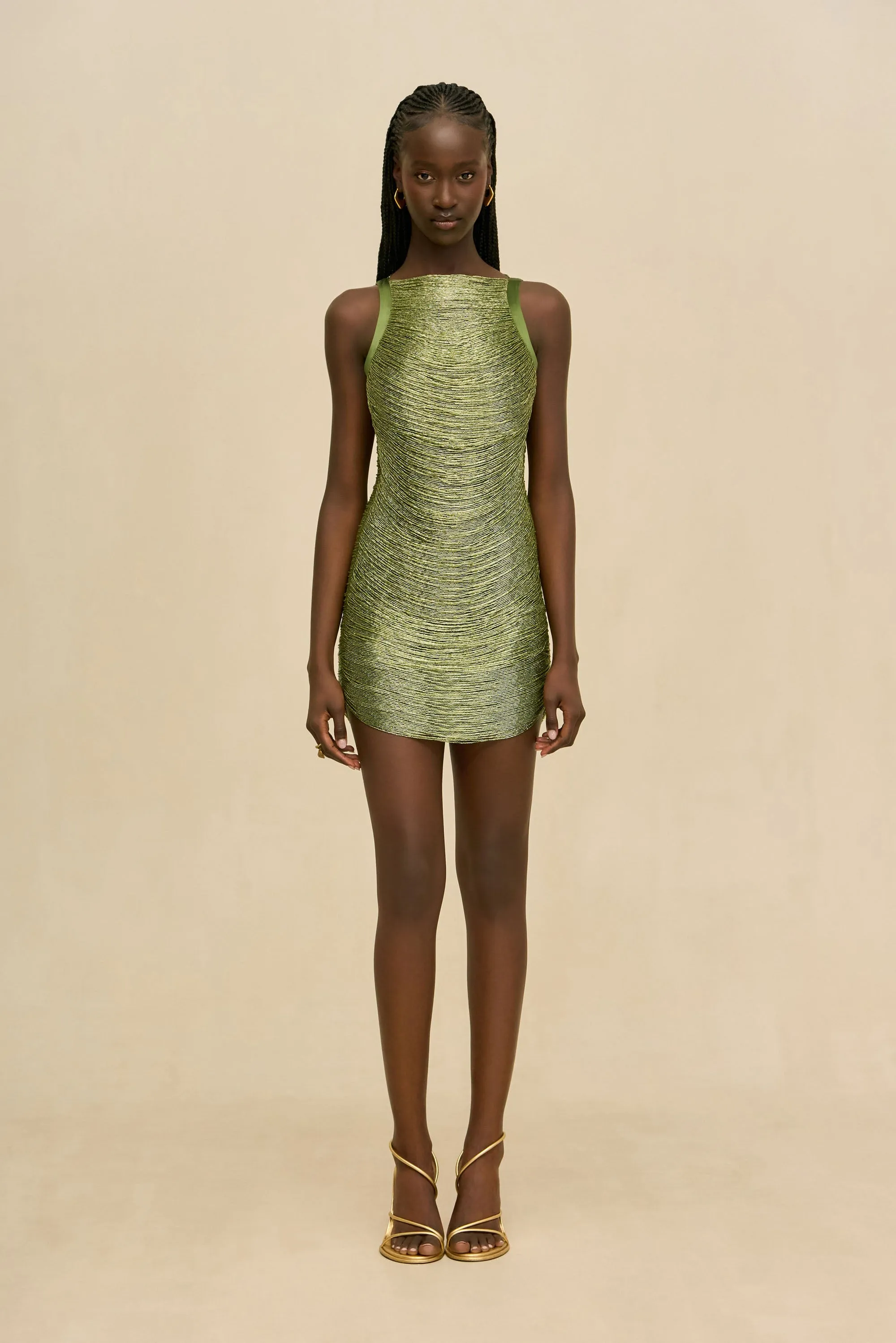 MADISON DRESS - DEEP PASTURE sold by Cult Gaia product image thumbnail 3