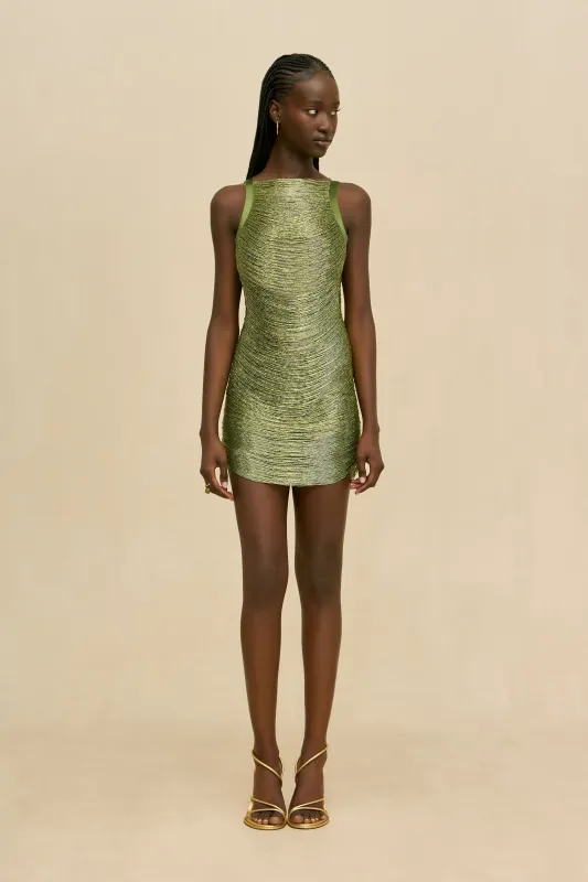 MADISON DRESS - DEEP PASTURE sold by Cult Gaia