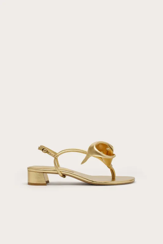 LILA SANDAL - BRASS sold by Cult Gaia