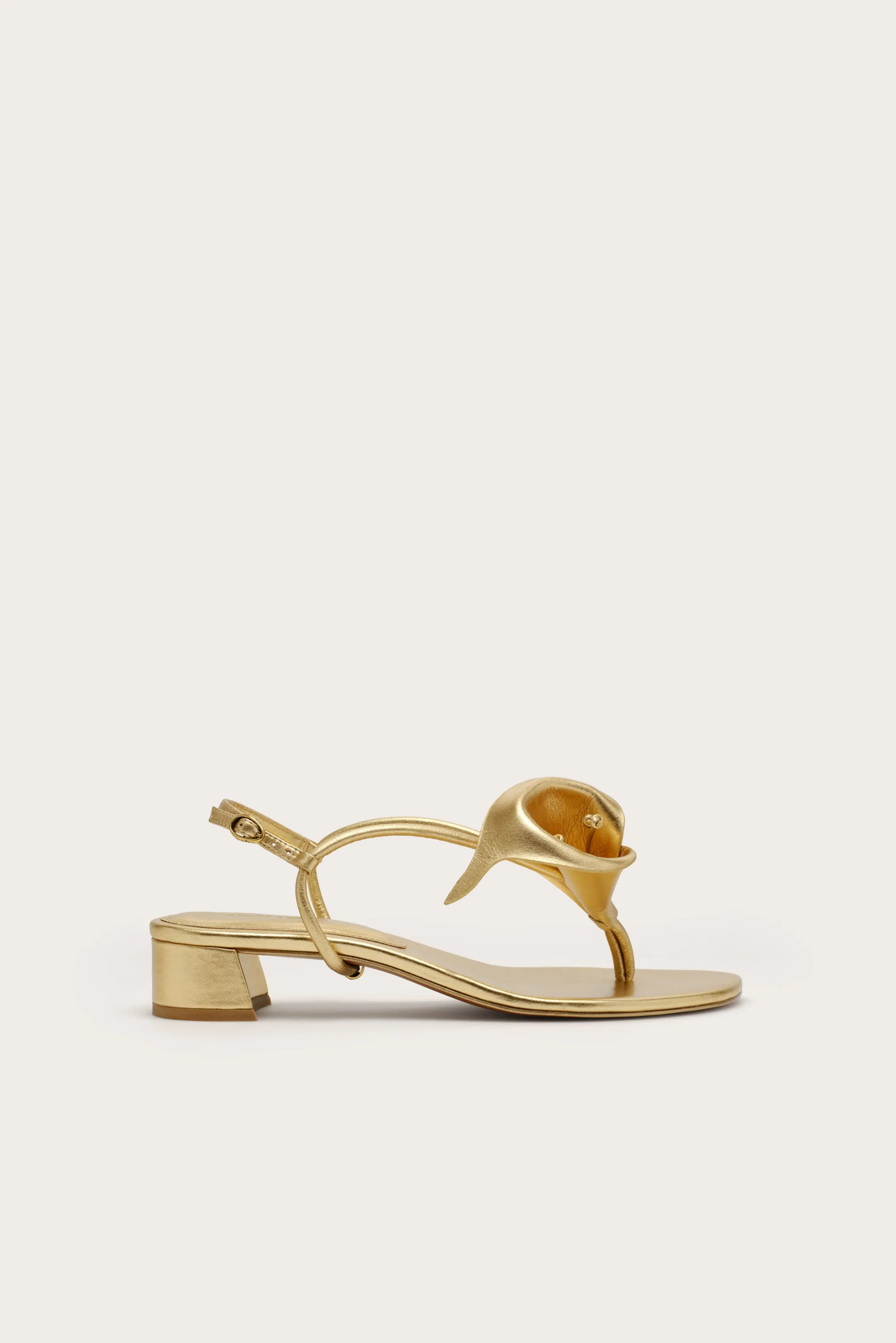 LILA SANDAL - BRASS sold by Cult Gaia