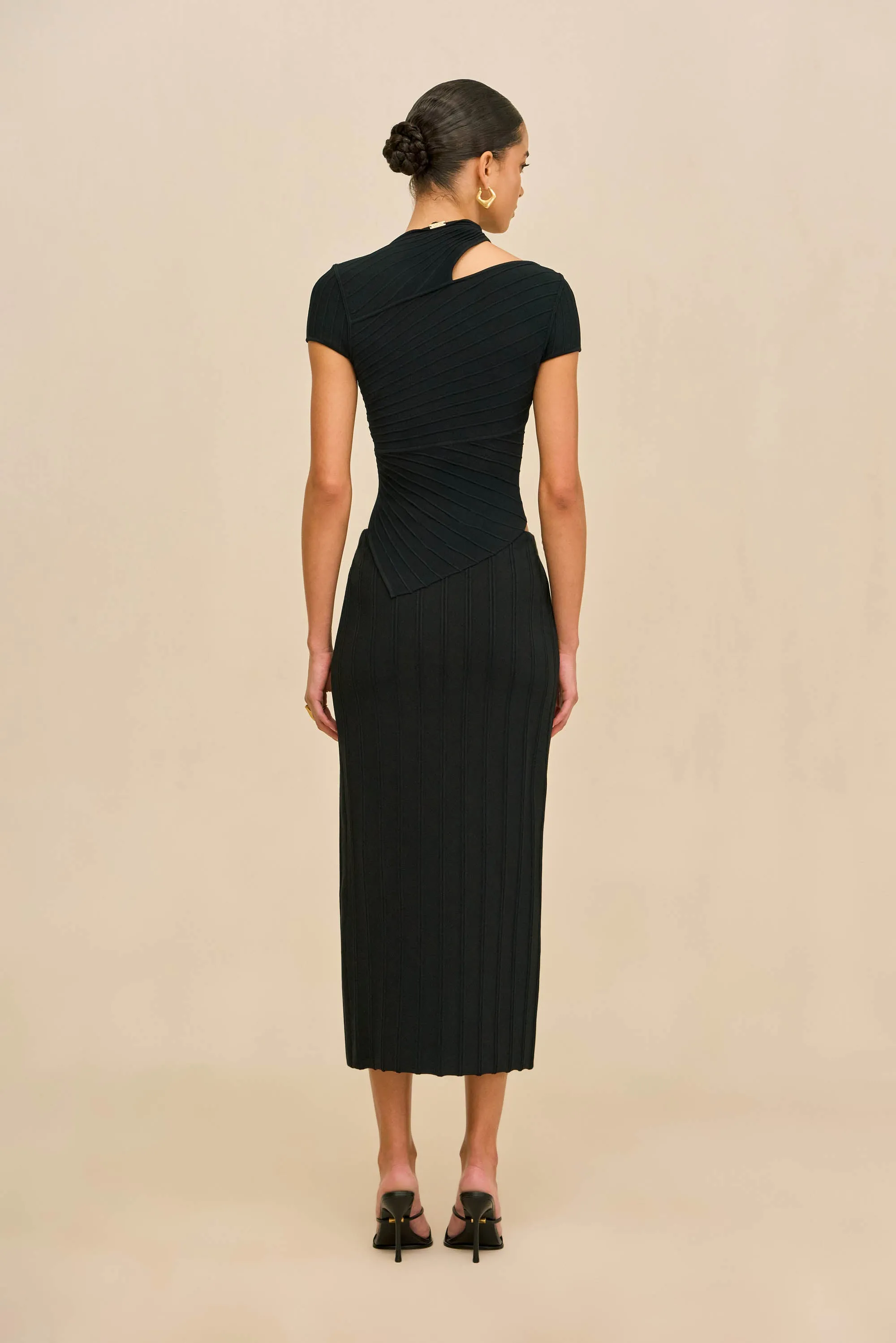MARLINE KNIT SKIRT - BLACK sold by Cult Gaia product image thumbnail 4
