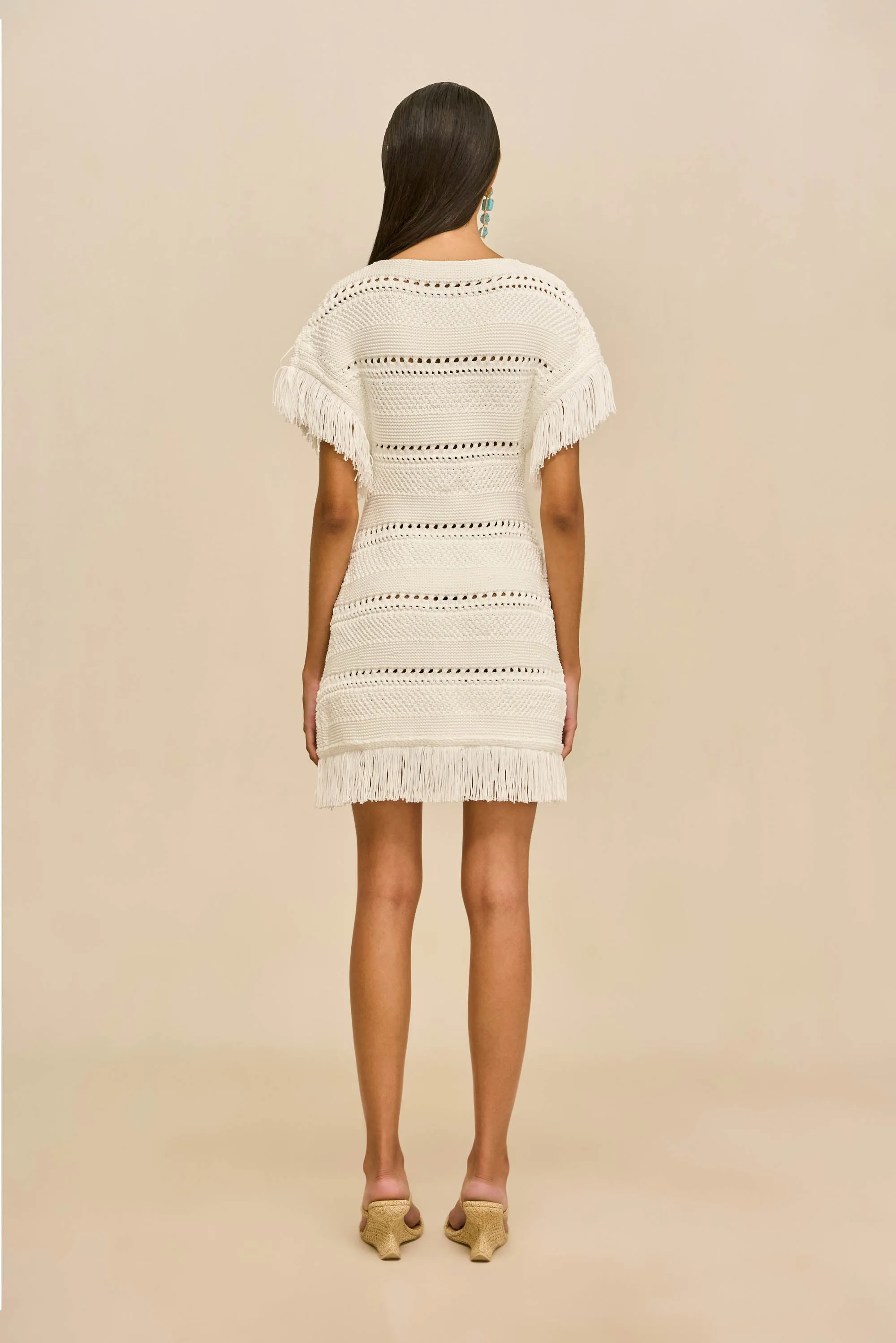 MAREN KNIT DRESS - OFF WHITE sold by Cult Gaia product image thumbnail 5