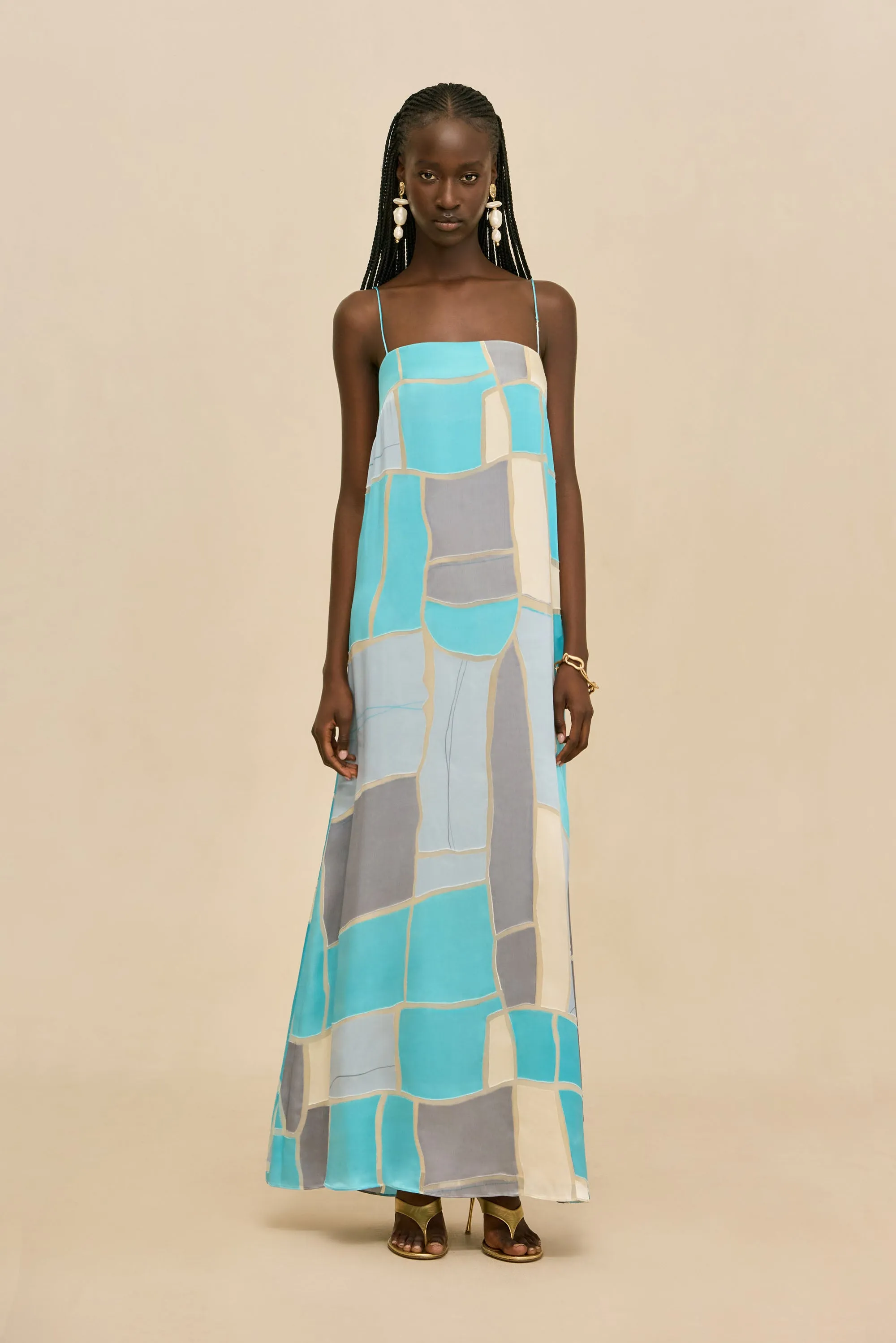 MAXELLA DRESS - COASTAL sold by Cult Gaia product image thumbnail 3