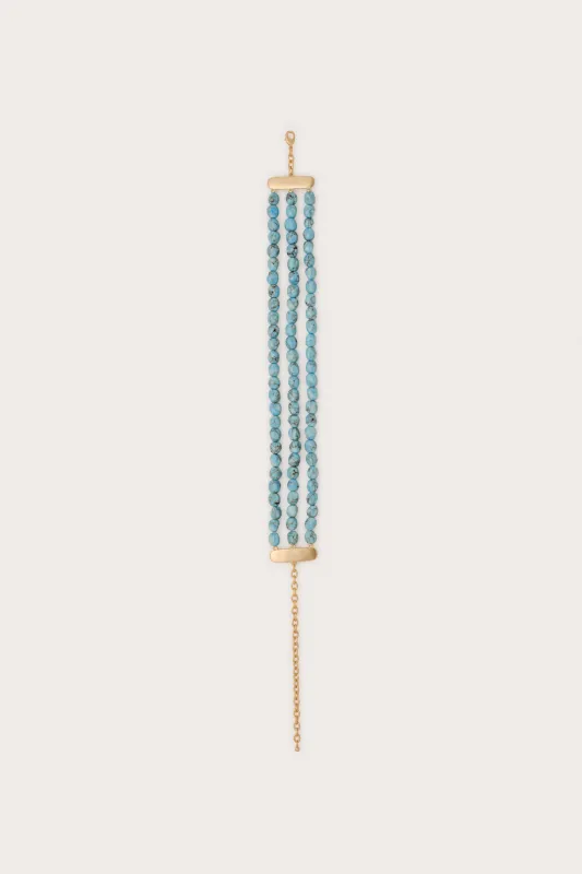 NORA CHOKER - IBIZA TURQUOISE sold by Cult Gaia