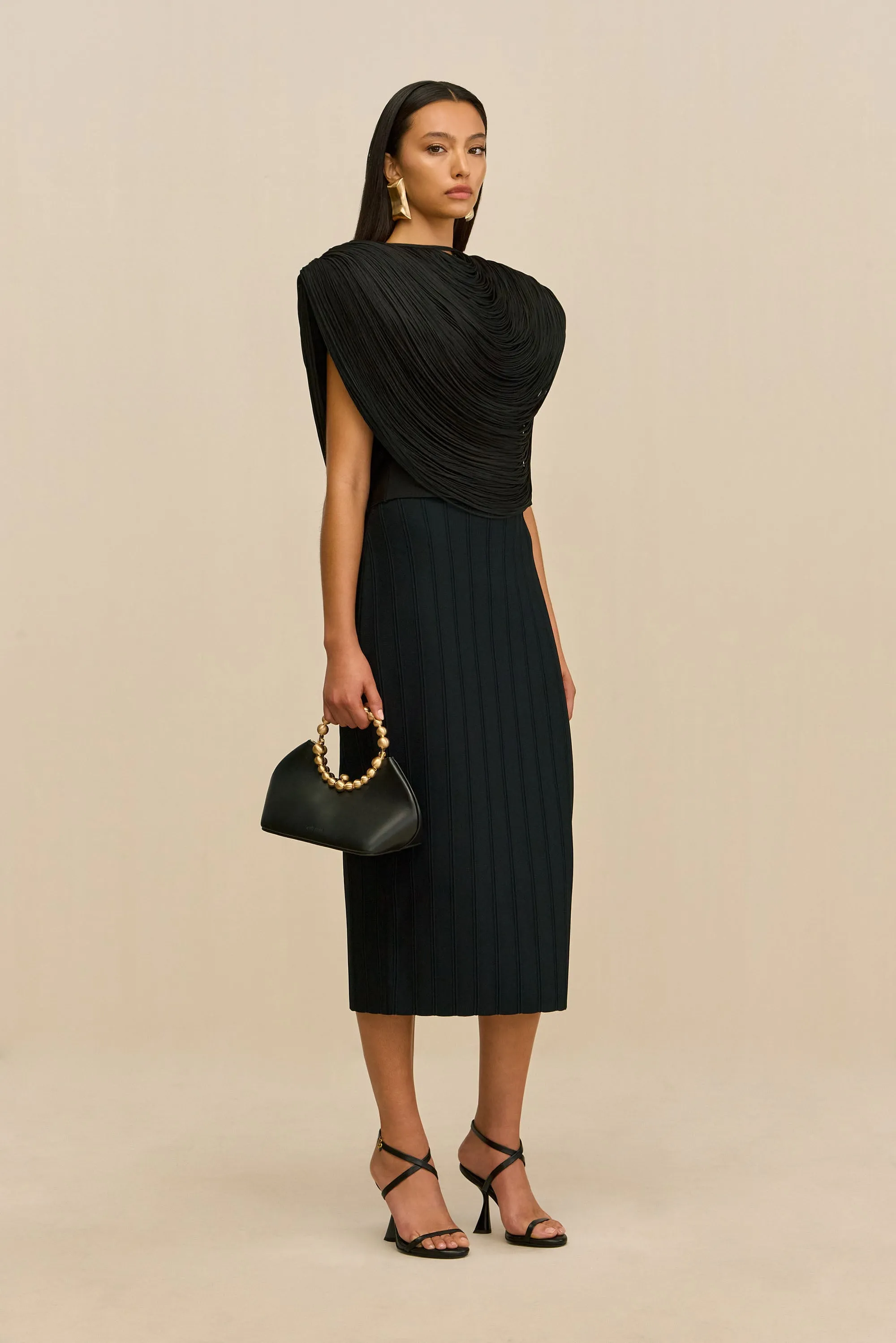 PORTO TOP - BLACK sold by Cult Gaia product image thumbnail 5