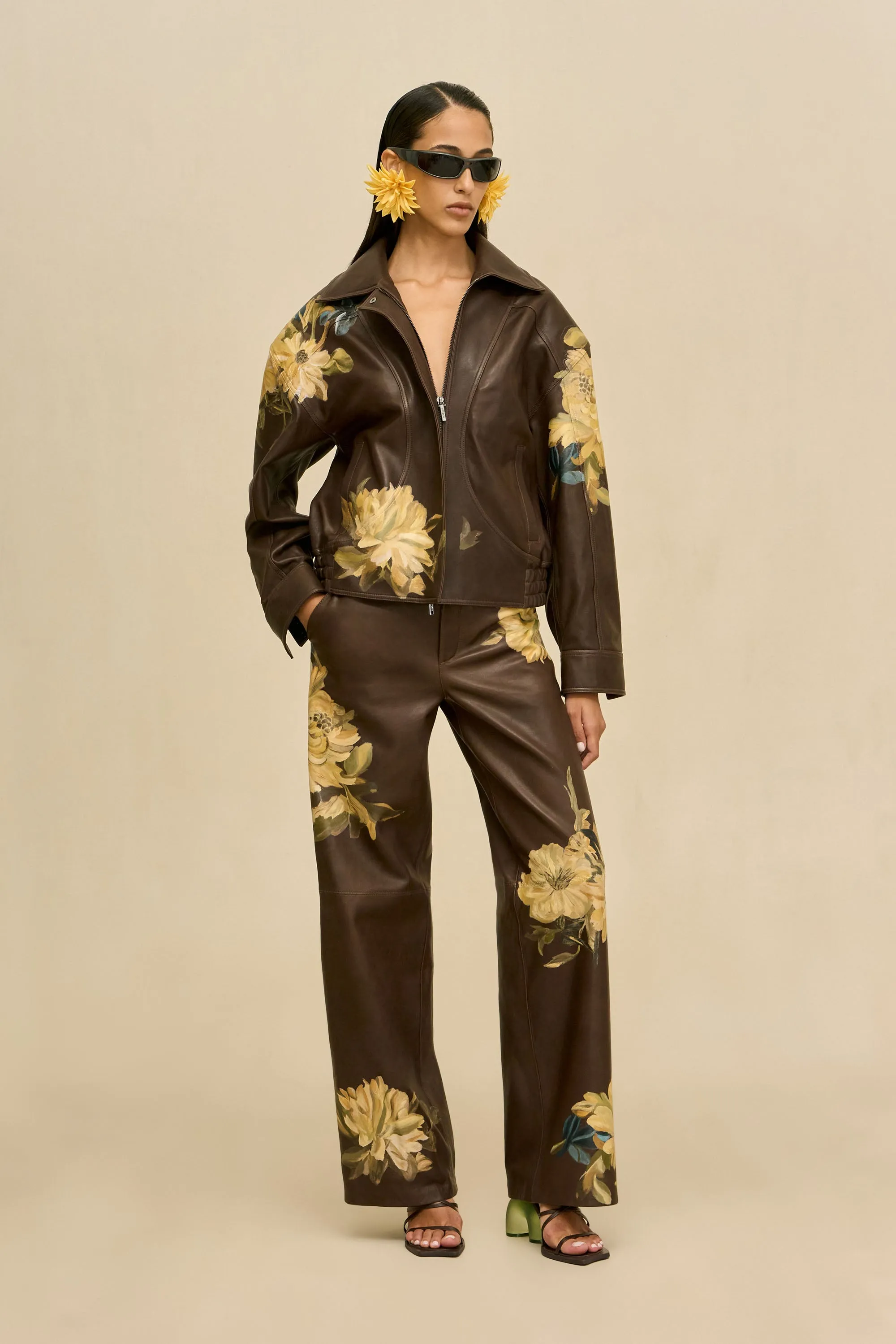 PABLO LEATHER PANT - LUWAK sold by Cult Gaia