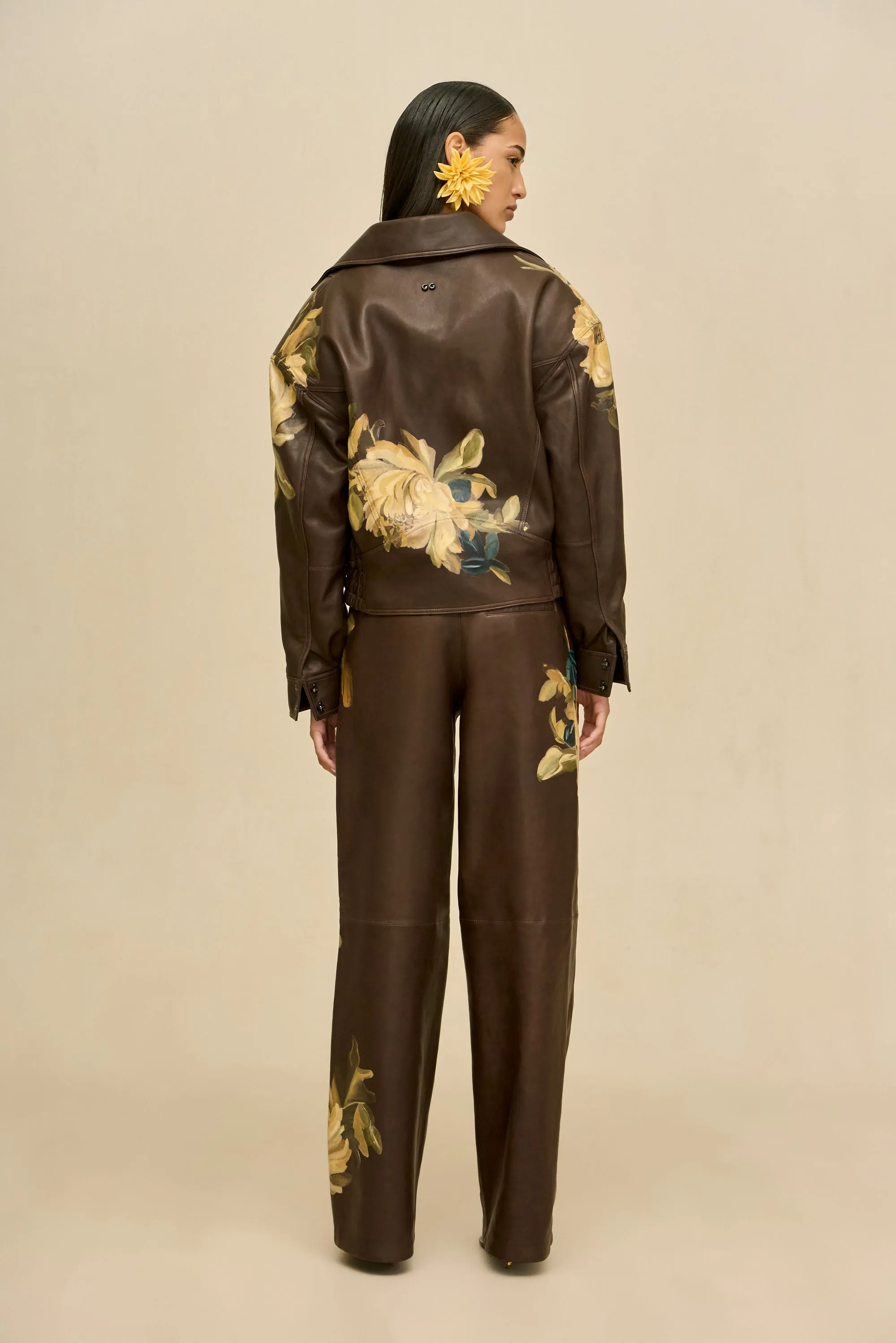 PABLO LEATHER PANT - LUWAK sold by Cult Gaia product image thumbnail 5