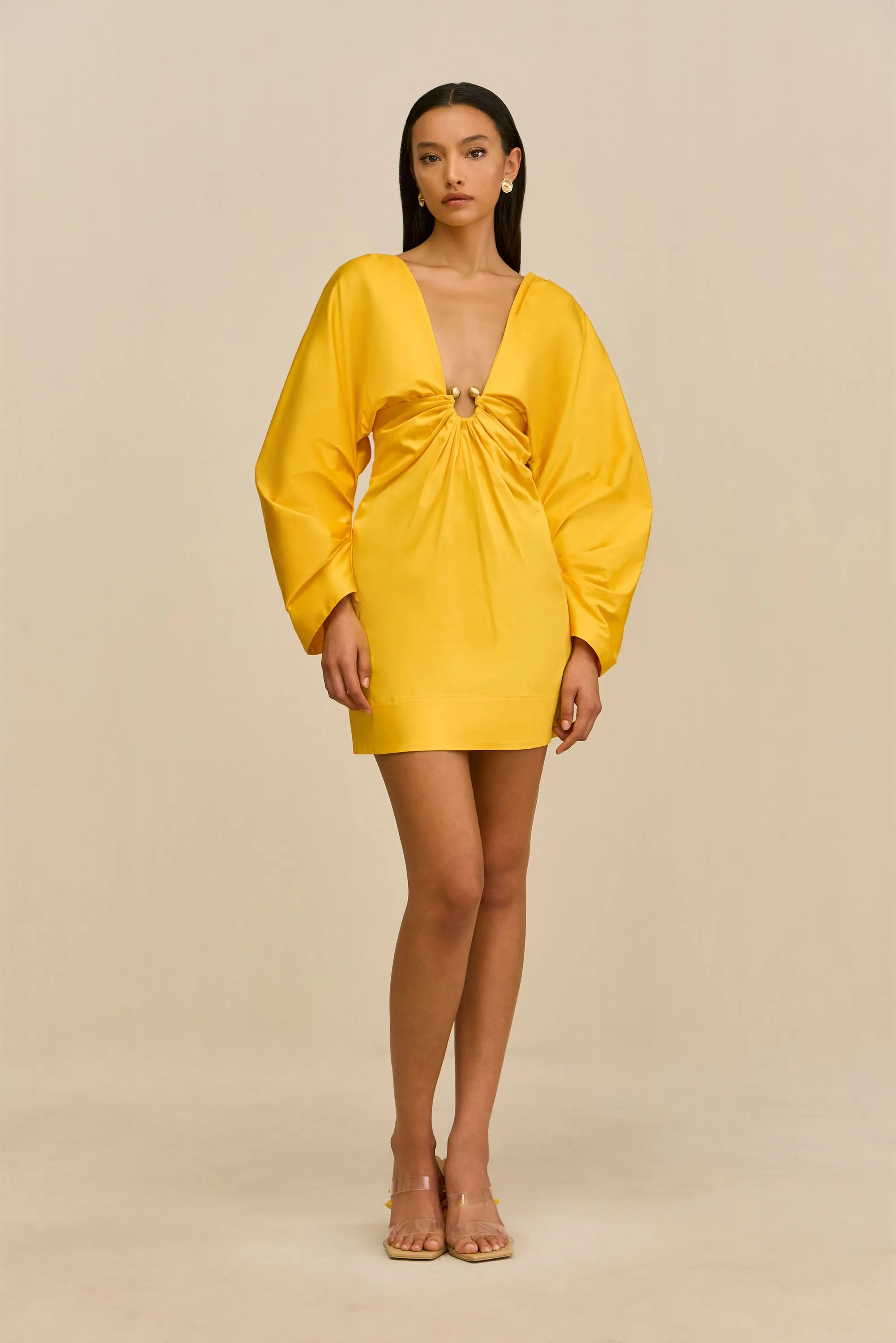 QUESTRA DRESS - MARIGOLD sold by Cult Gaia product image thumbnail 2