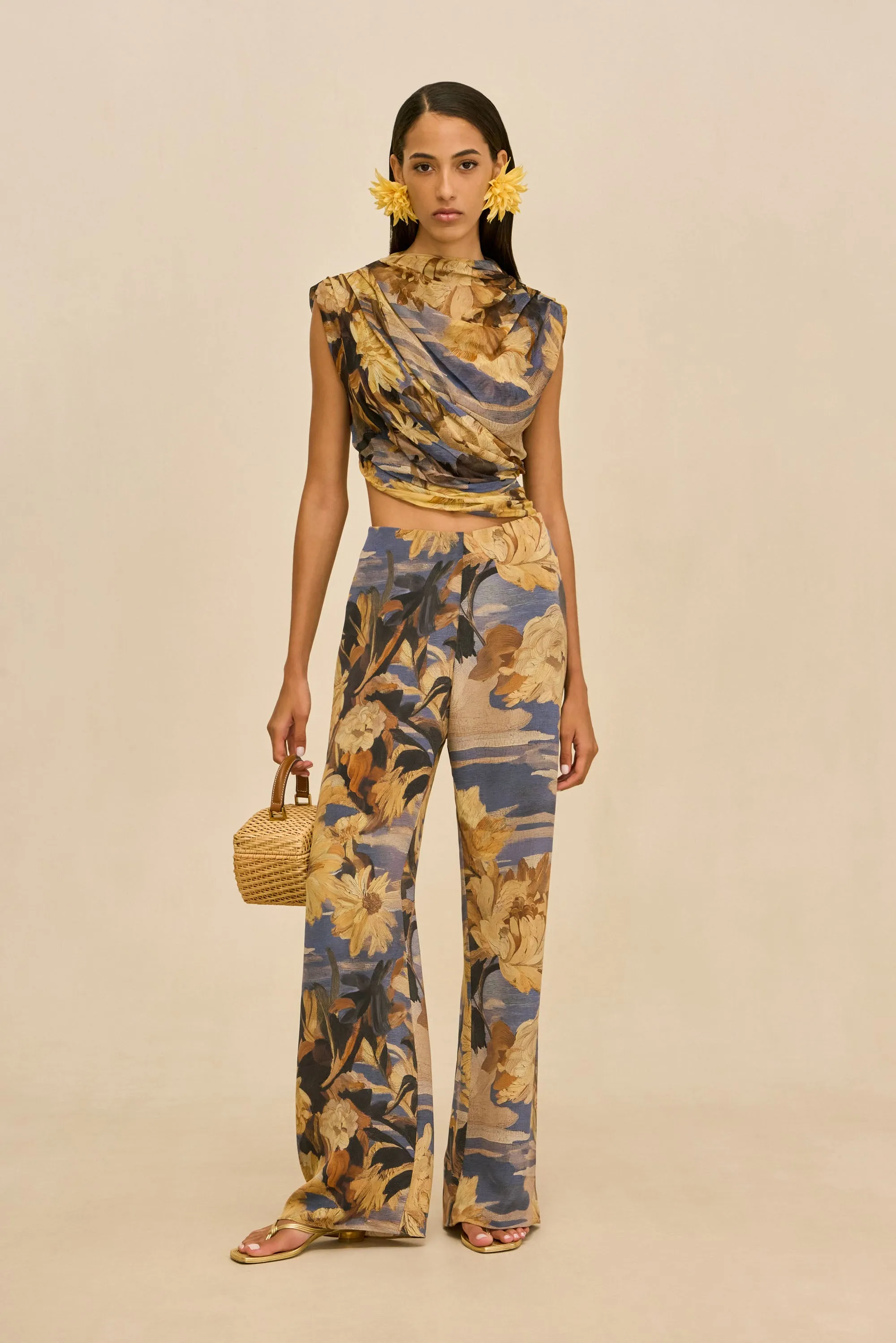 SARA PANT - WILD DAHLIA sold by Cult Gaia product image thumbnail 3