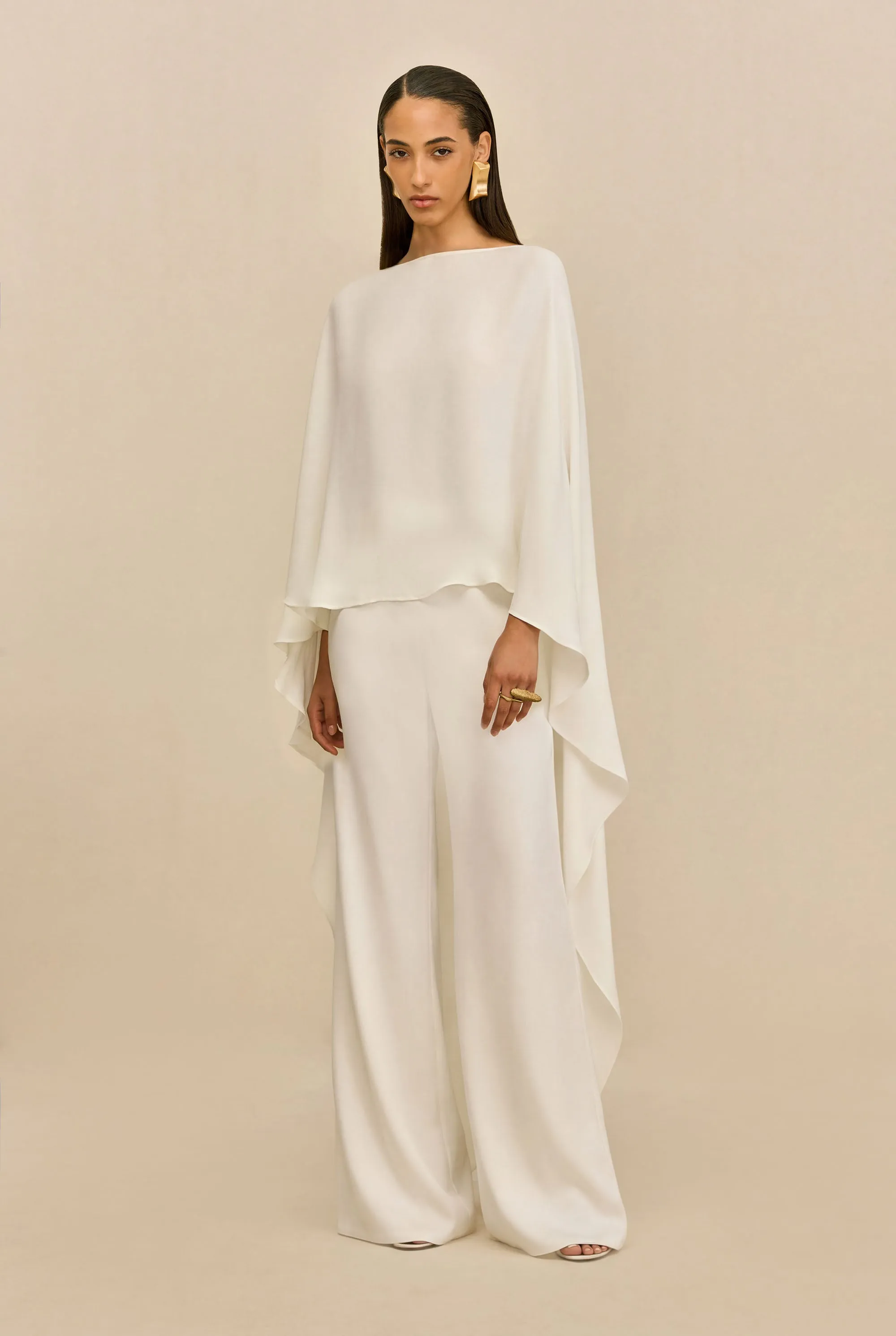 SARA PANT - OFF WHITE sold by Cult Gaia