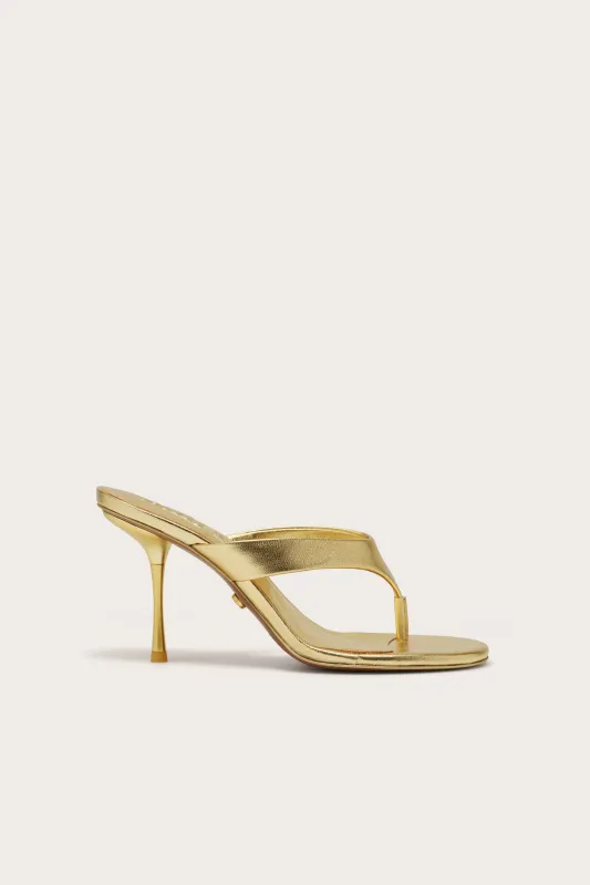 STELLA HEEL - BRASS sold by Cult Gaia