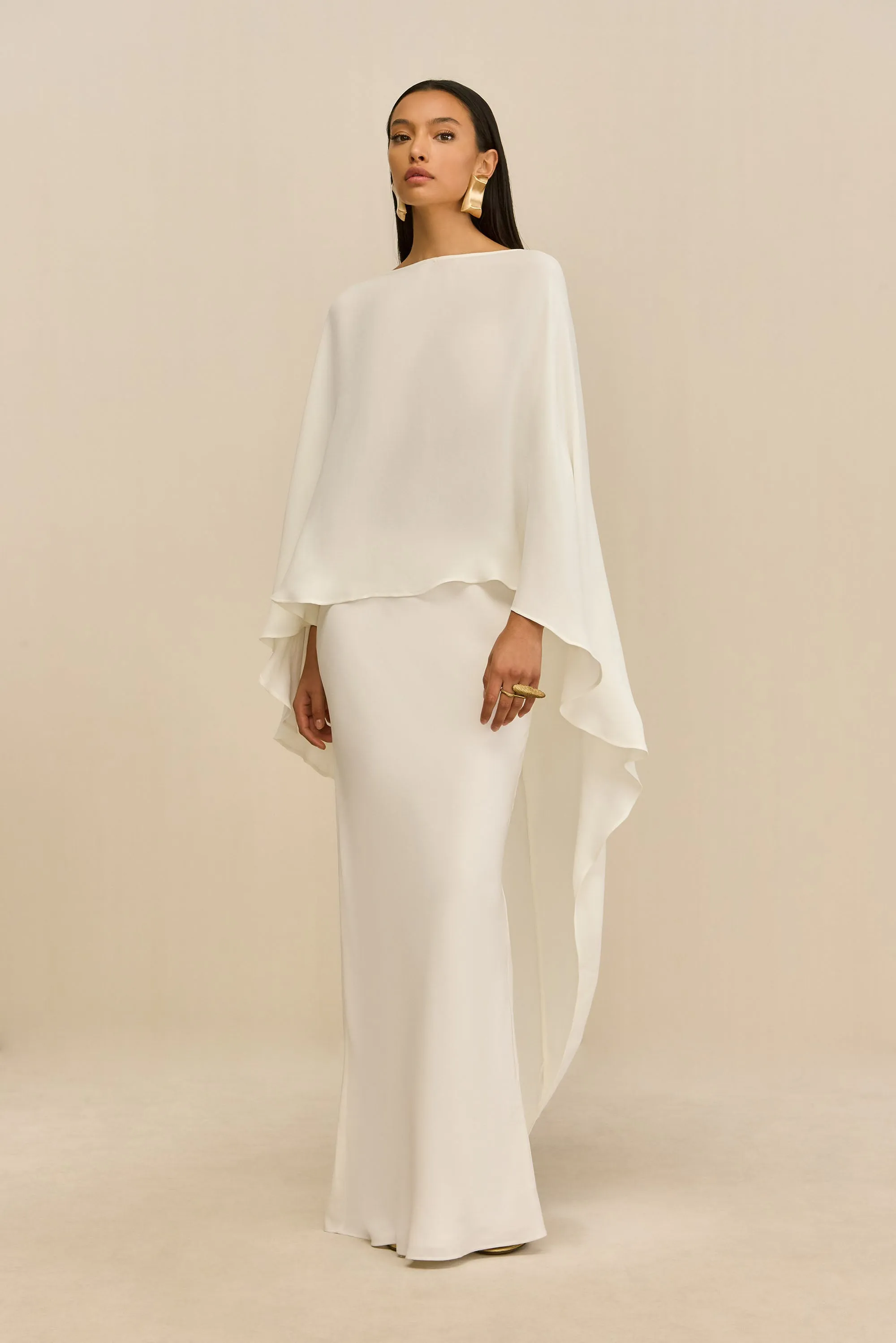 TAJISHA TOP - OFF WHITE sold by Cult Gaia product image thumbnail 3