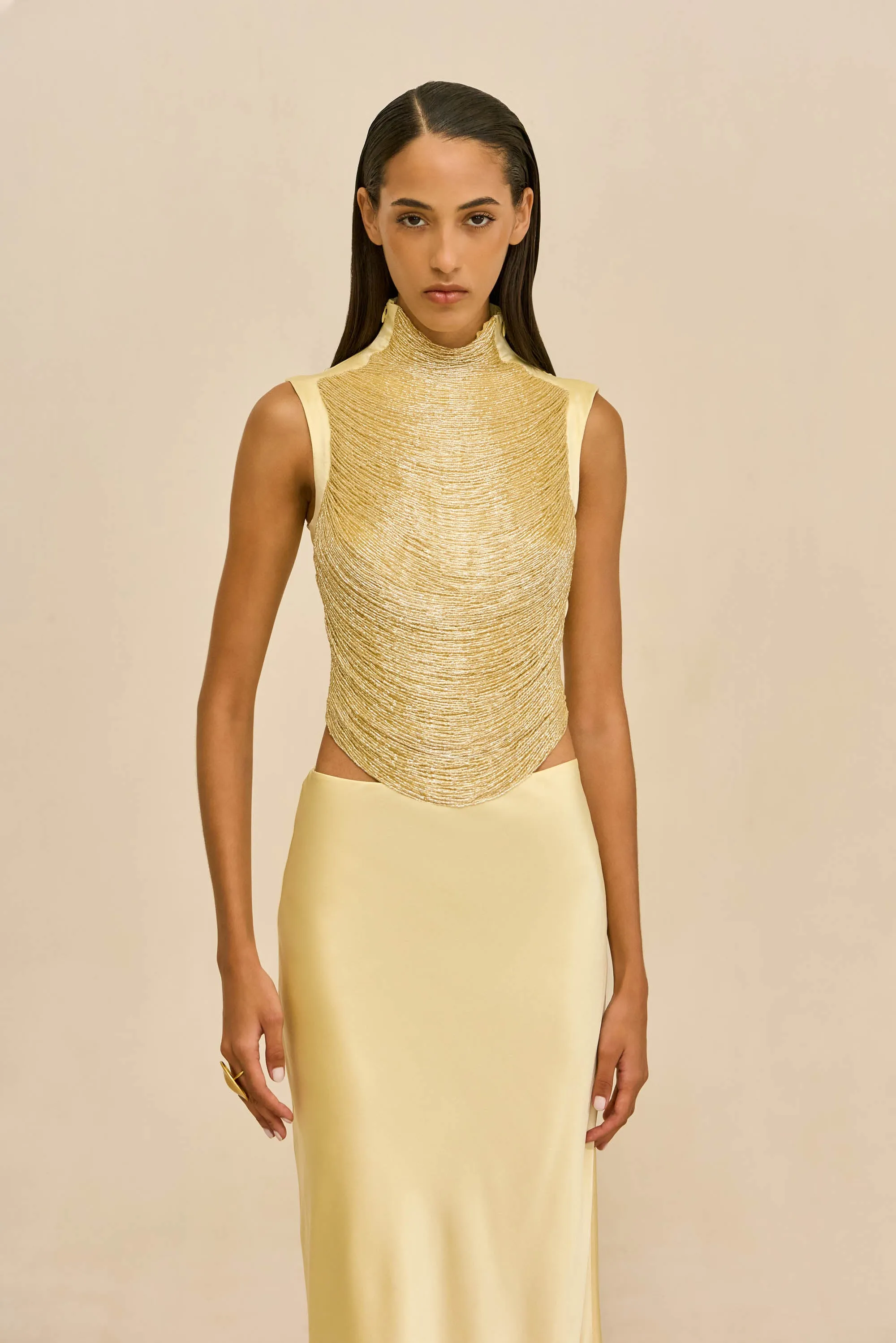 TARAJI TOP - TAPESTRY MULTI sold by Cult Gaia product image thumbnail 3