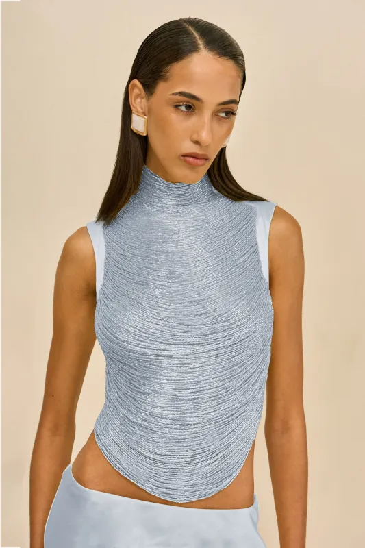 TARAJI TOP - COASTAL sold by Cult Gaia