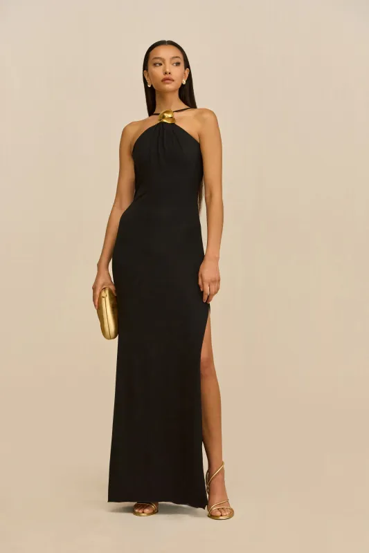 VAELA GOWN - BLACK sold by Cult Gaia