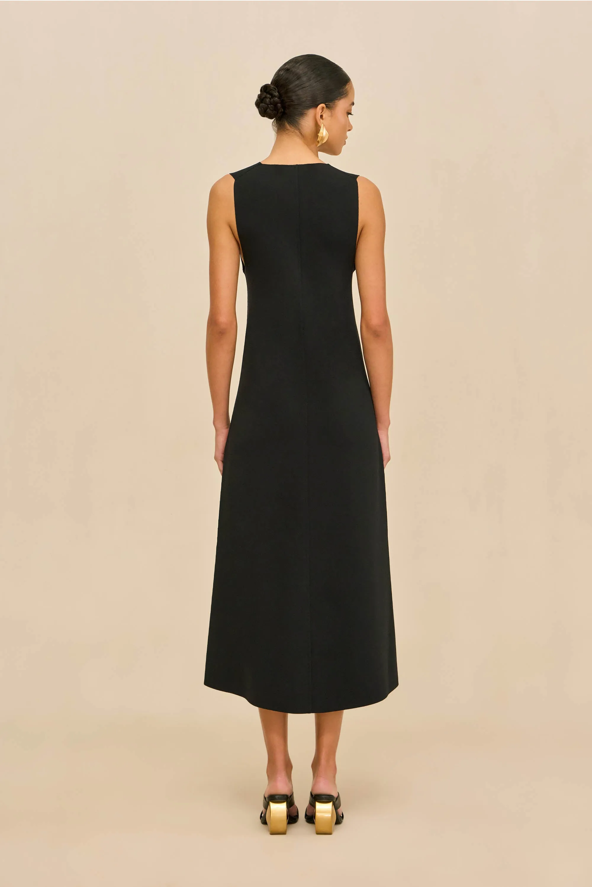 VIOLLET KNIT DRESS - BLACK sold by Cult Gaia product image thumbnail 5