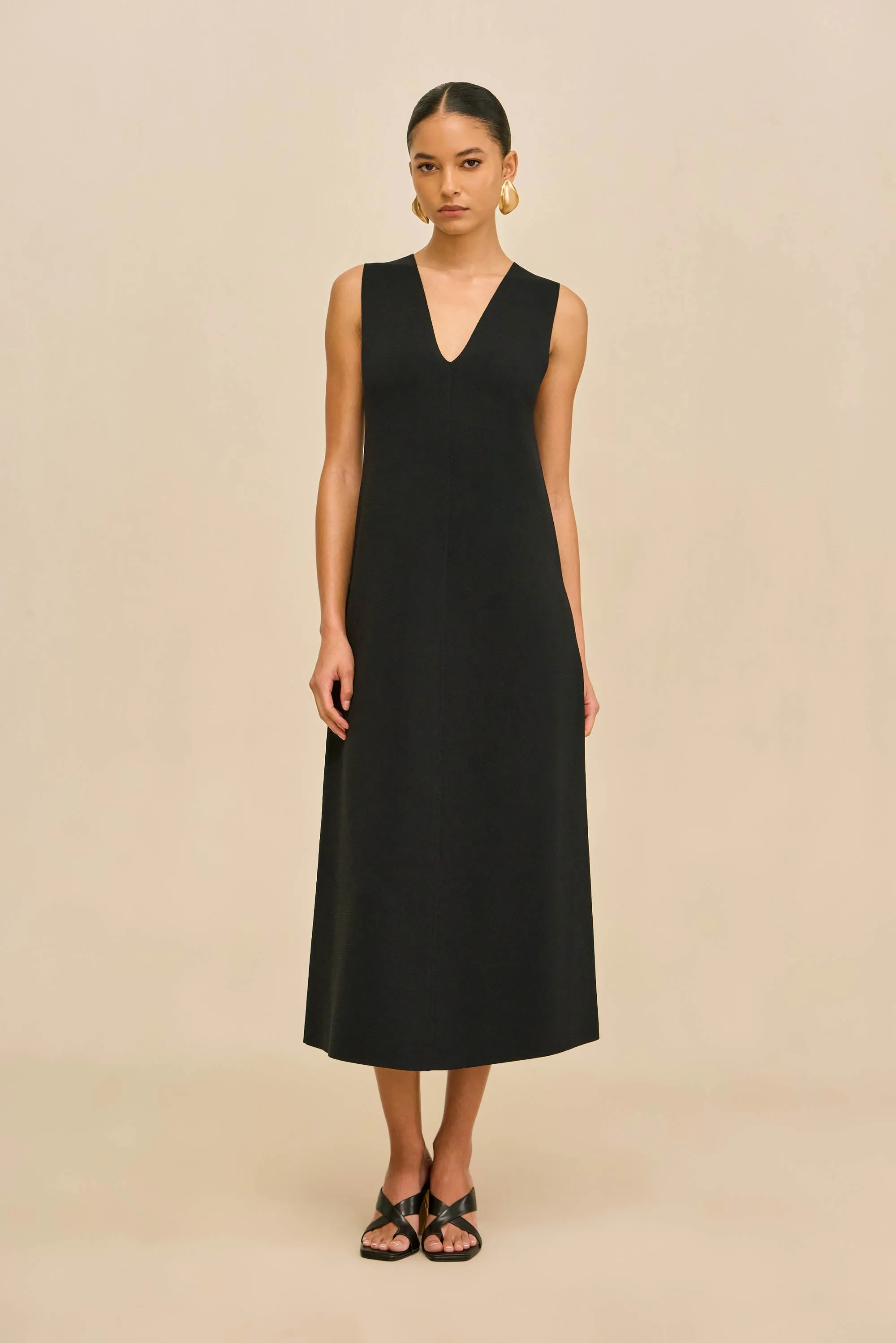 VIOLLET KNIT DRESS - BLACK sold by Cult Gaia product image thumbnail 3