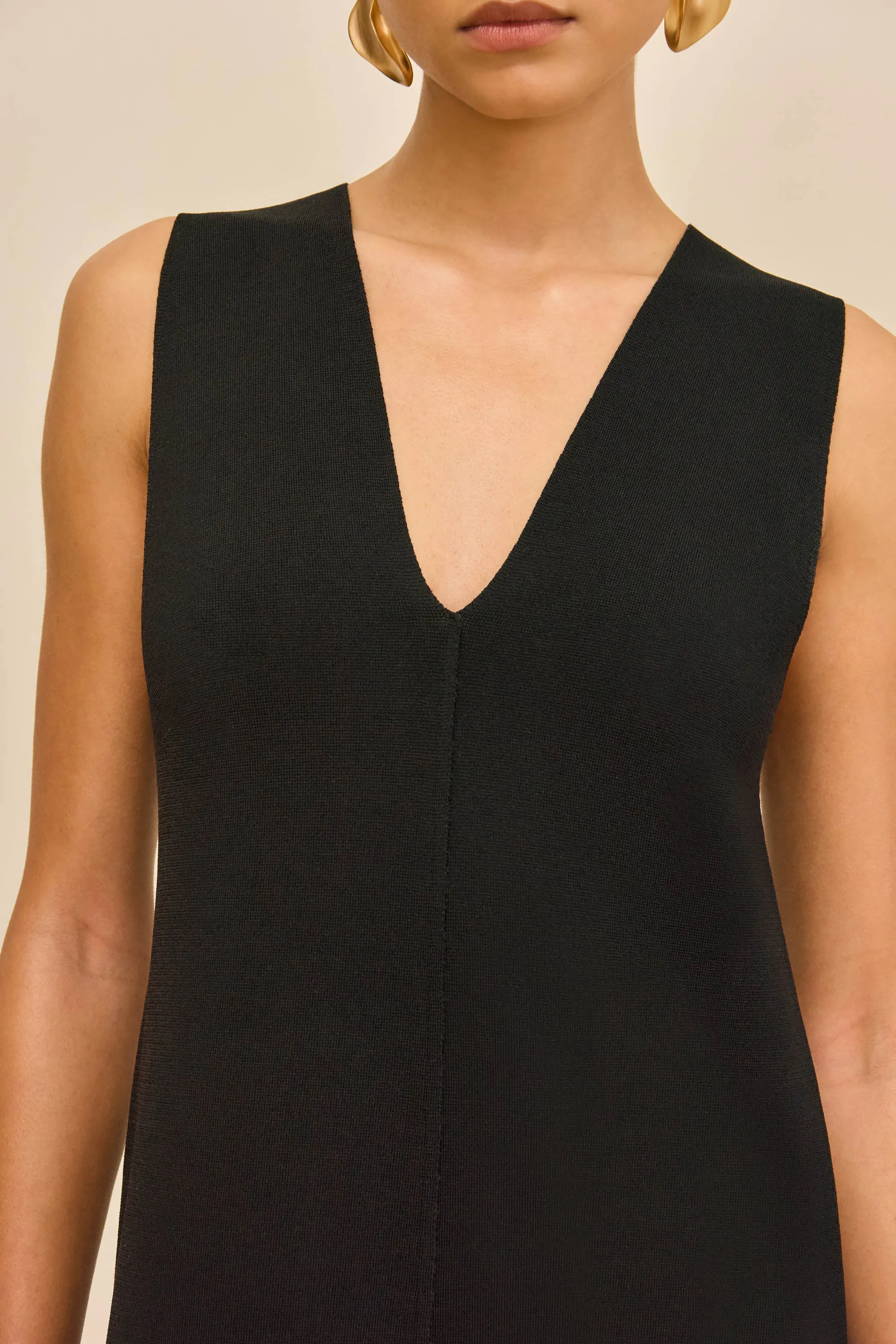 VIOLLET KNIT DRESS - BLACK sold by Cult Gaia product image thumbnail 2