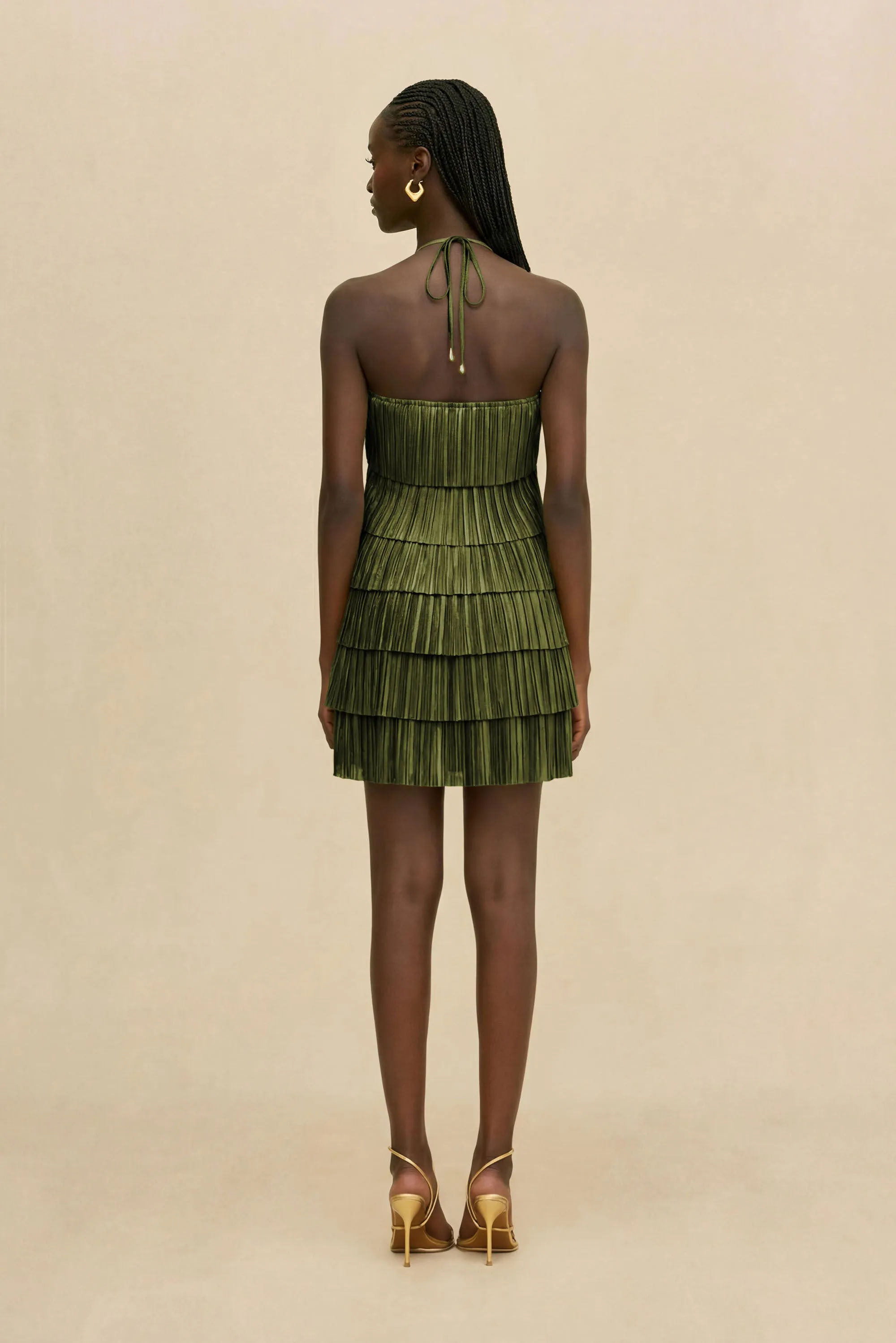 VARSHA DRESS - DEEP PASTURE sold by Cult Gaia product image thumbnail 3